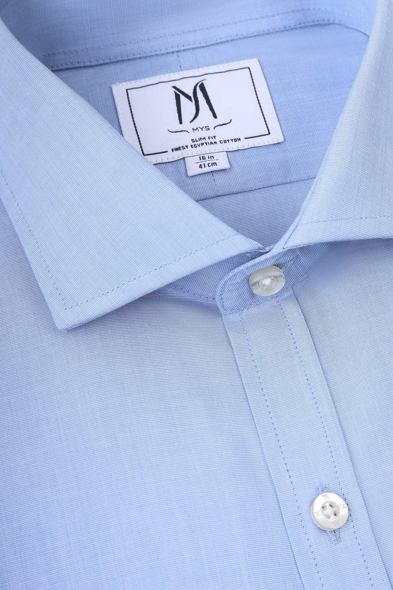 Blue Filafil Shirt - Slim Fit