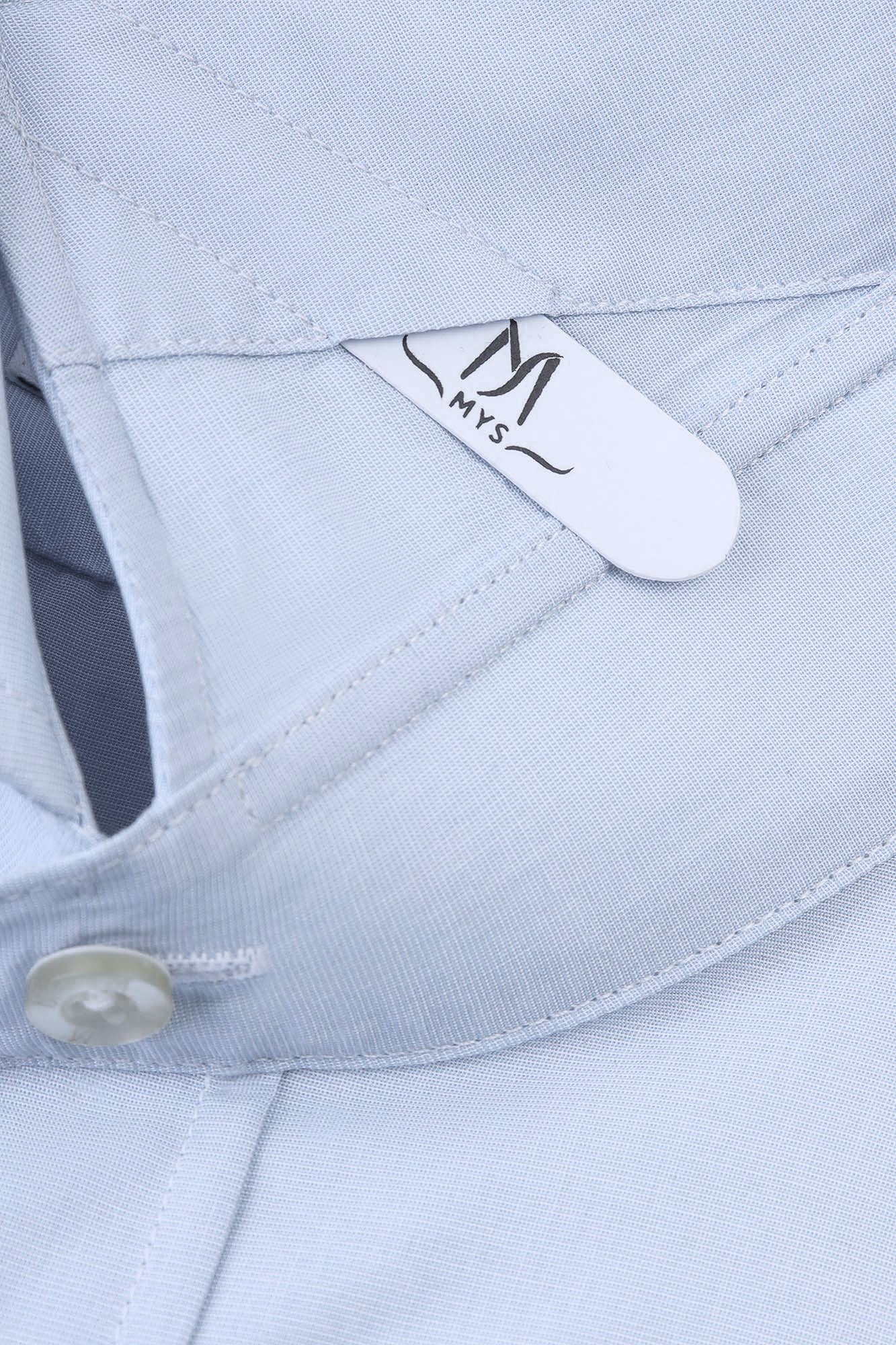 Light Blue Filafil Shirt - Slim Fit