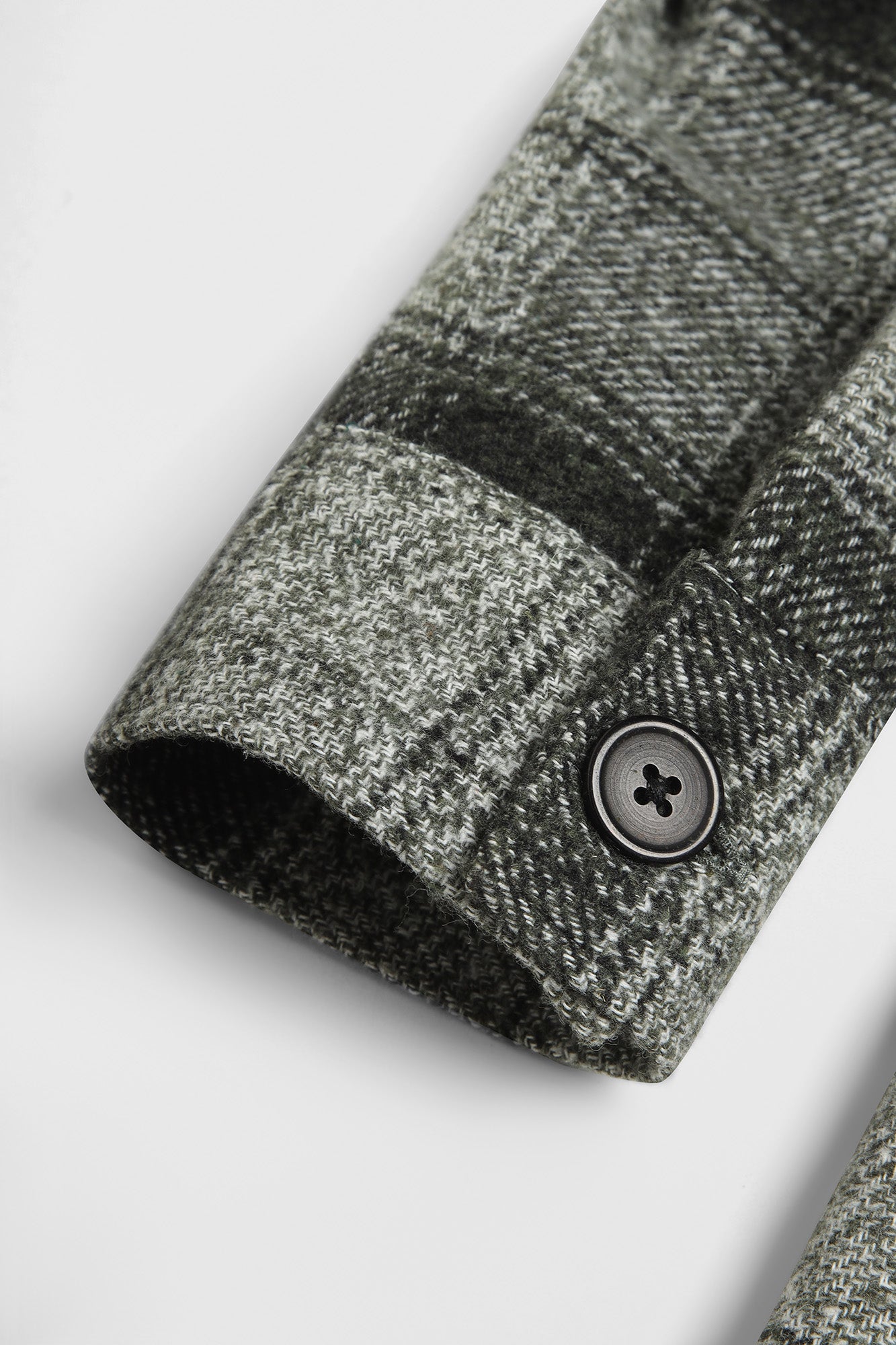 Brushed Checkered Overshirt