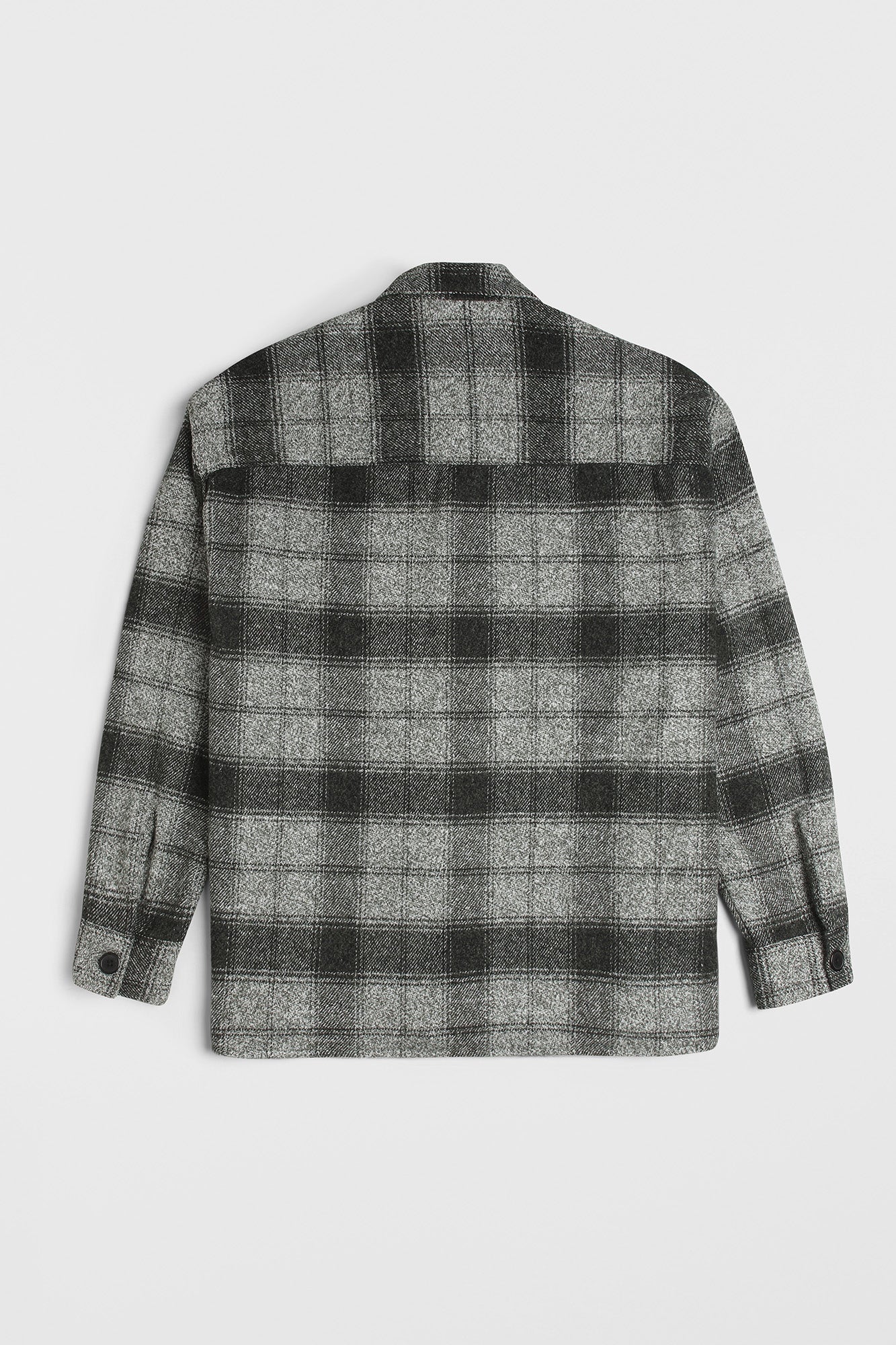 Brushed Checkered Overshirt