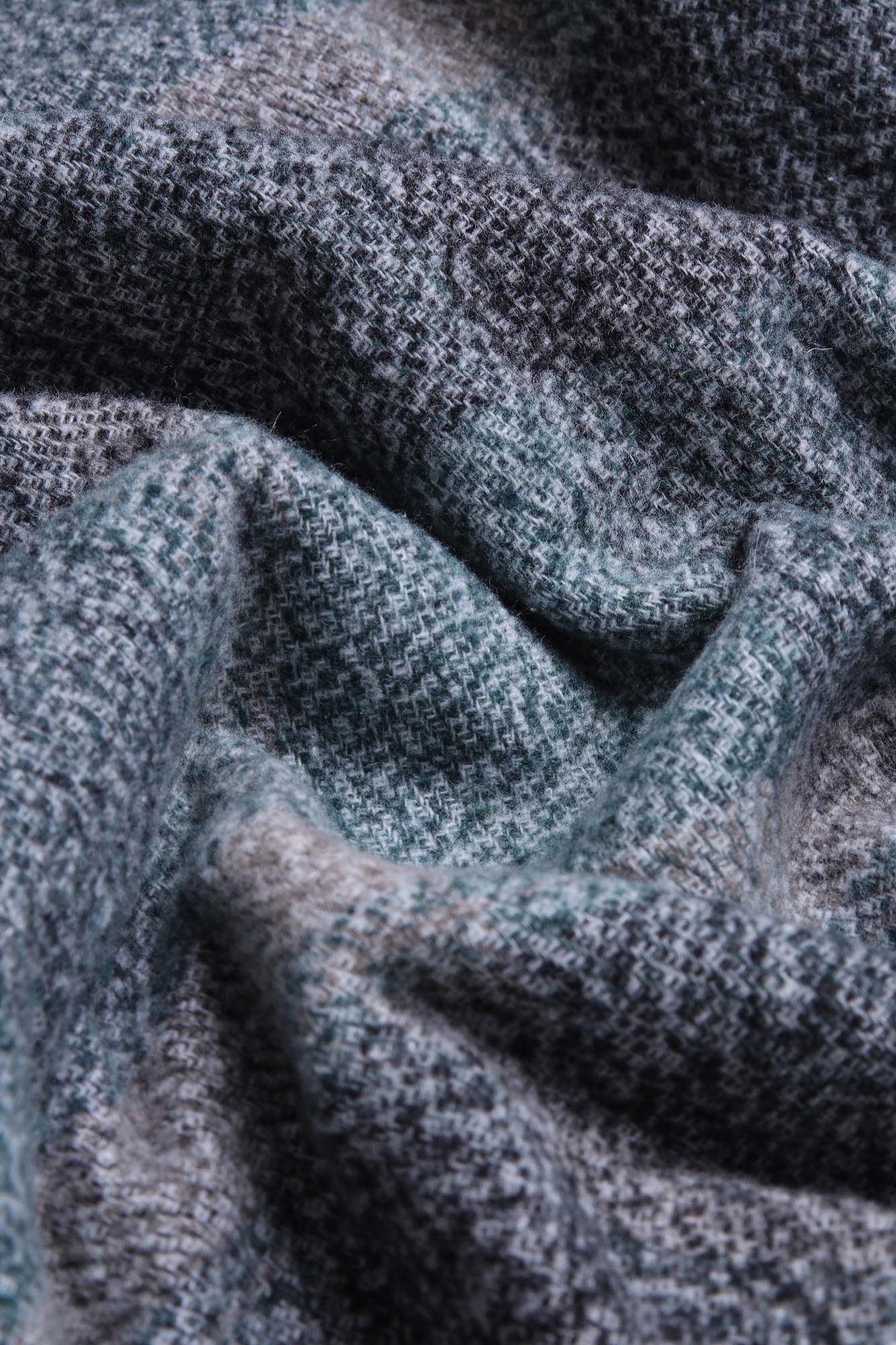 Brushed Checkered Overshirt