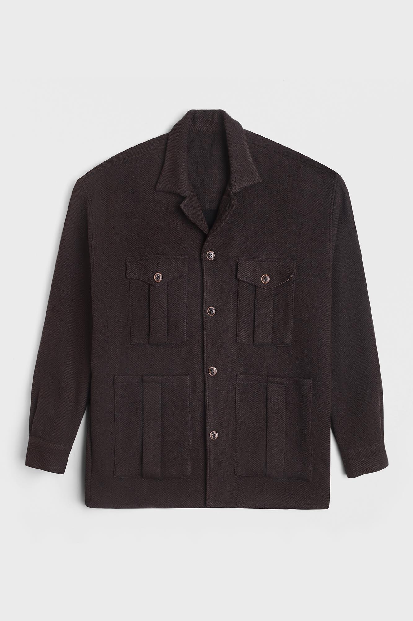 Herringbone Overshirt