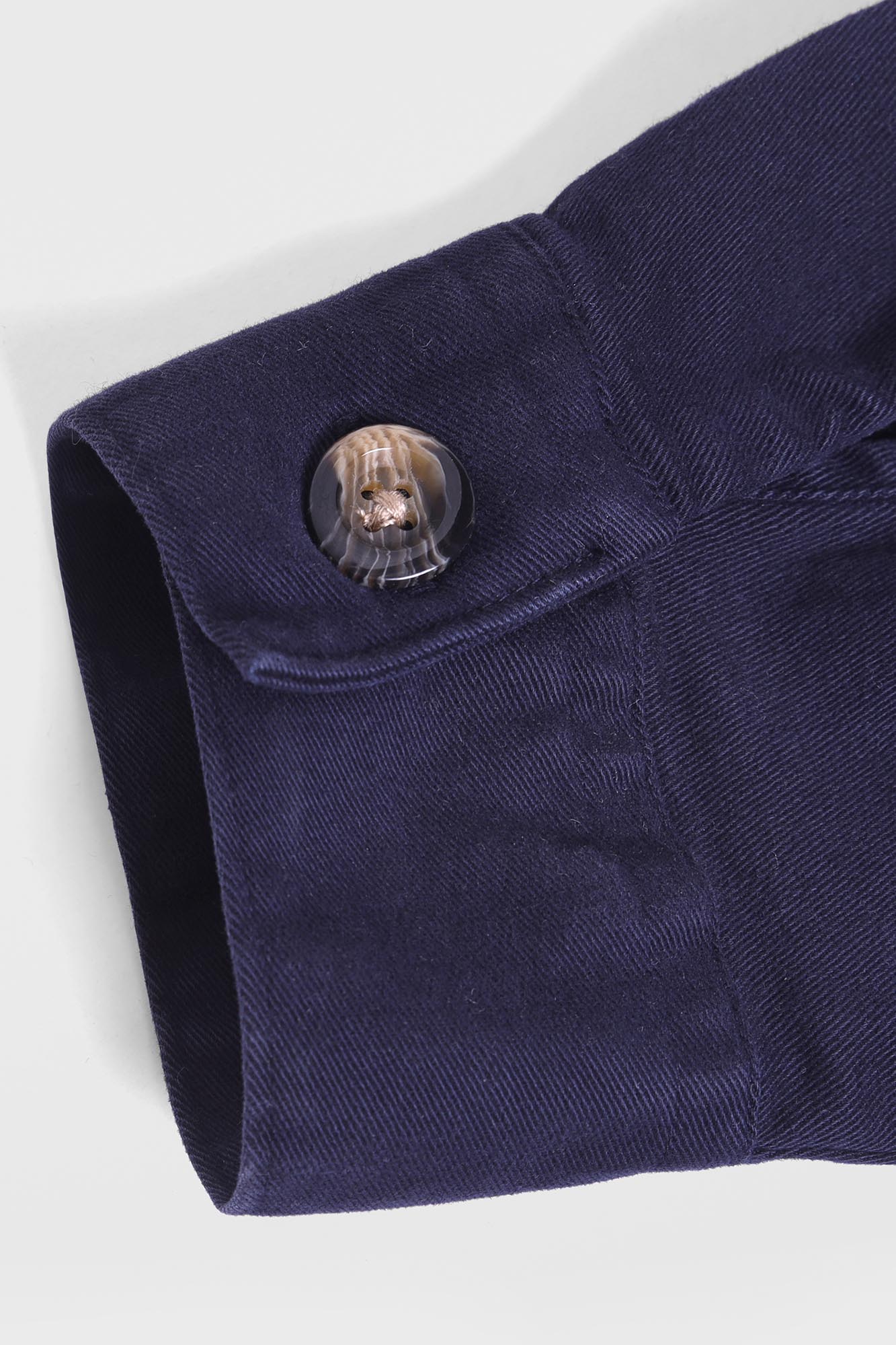 Garment-Dyed Stretch Overshirt