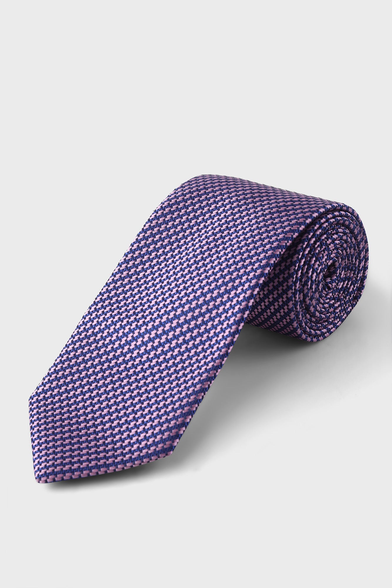 Pink Geometric Tie