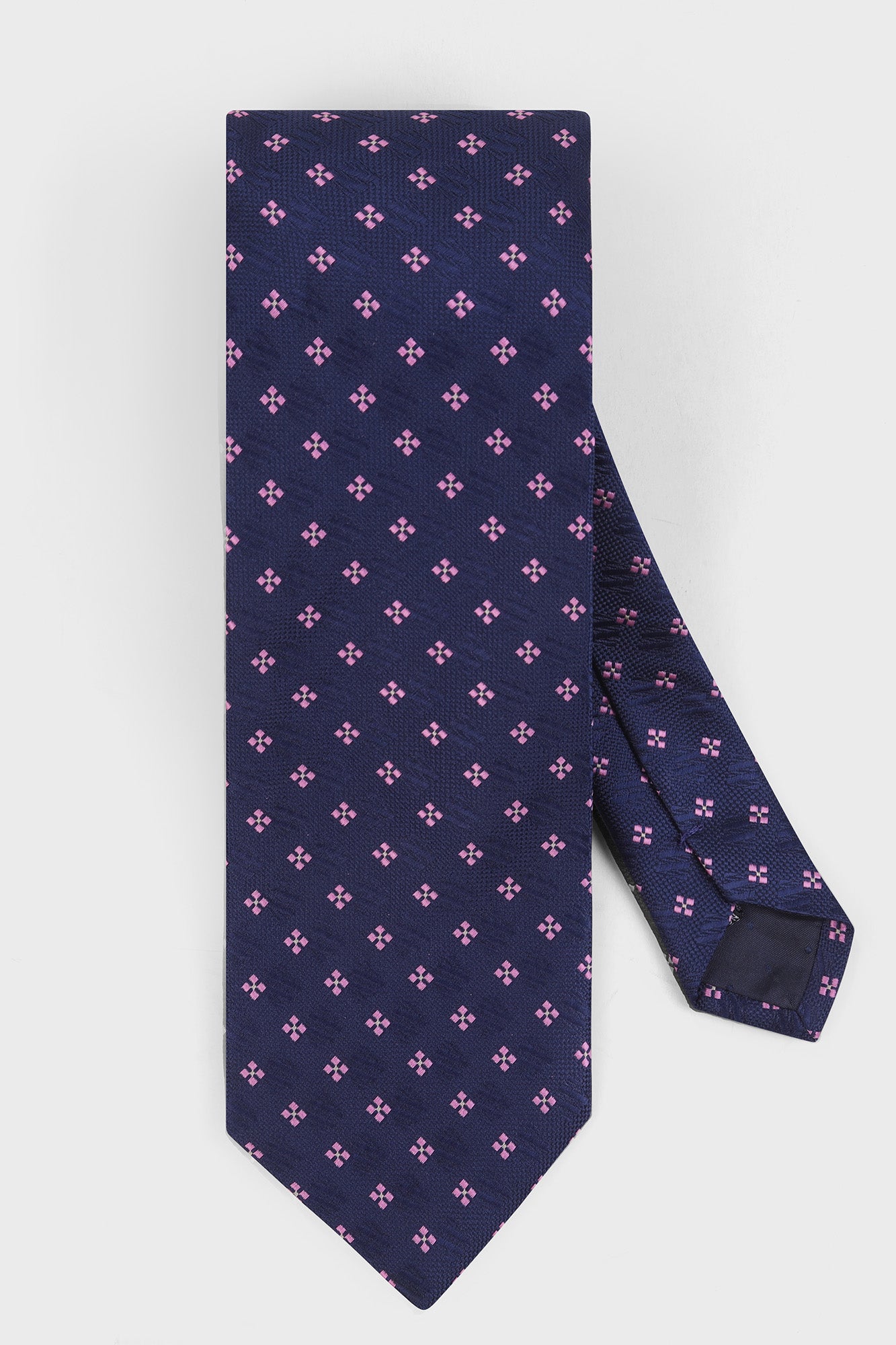 Navy Geometric Tie