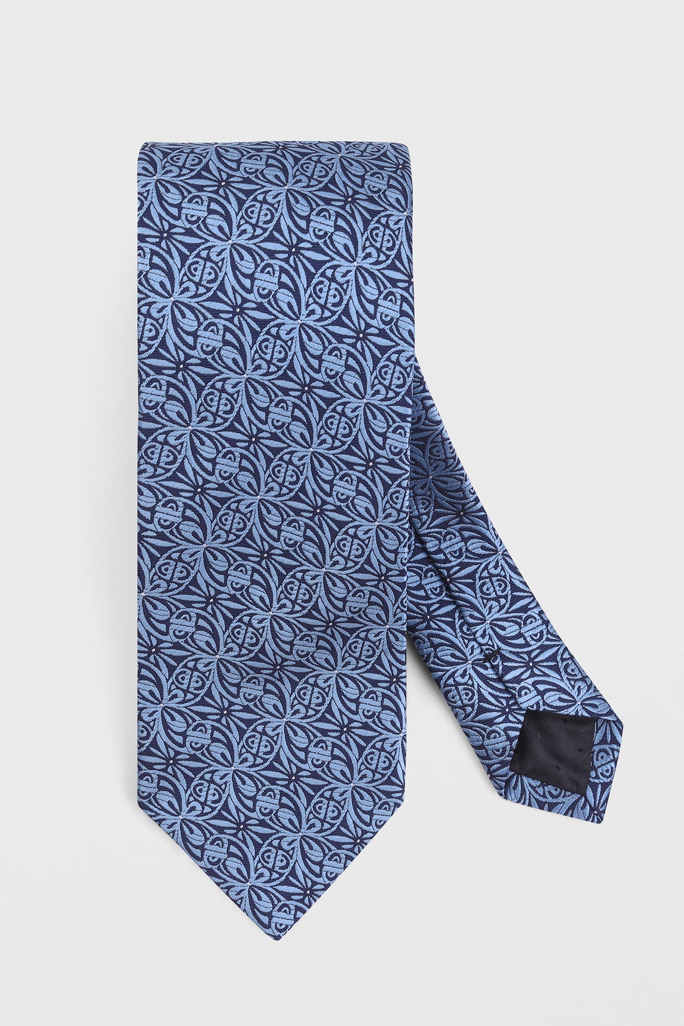 Light Blue Floral Tie