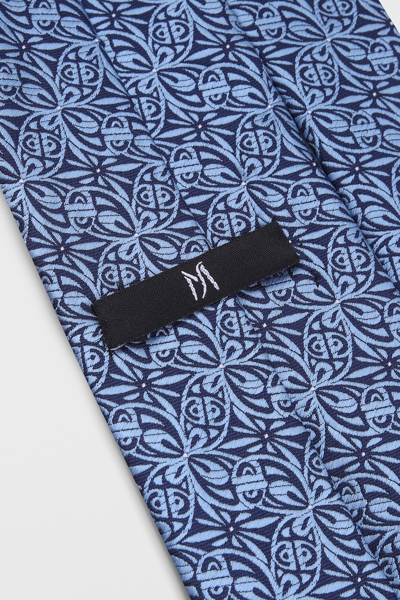 Light Blue Floral Tie