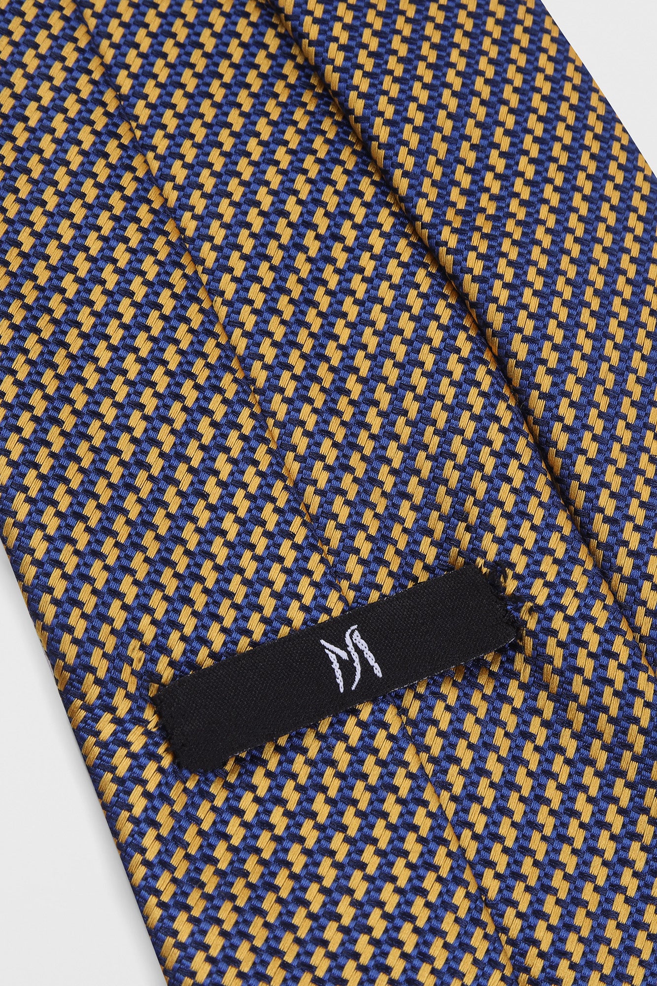Gold Geometric Tie