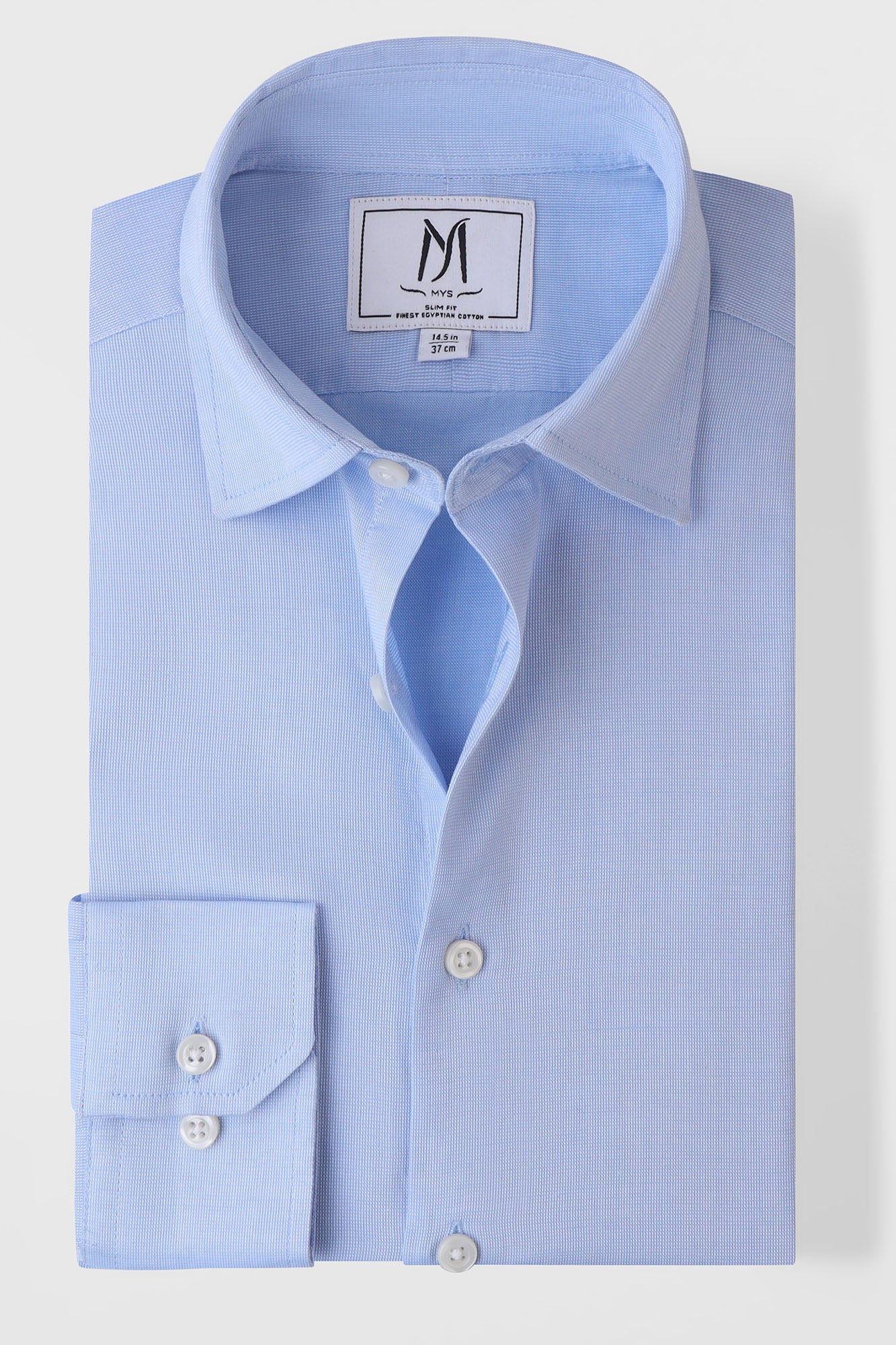 Blue Filafil Shirt - Slim Fit
