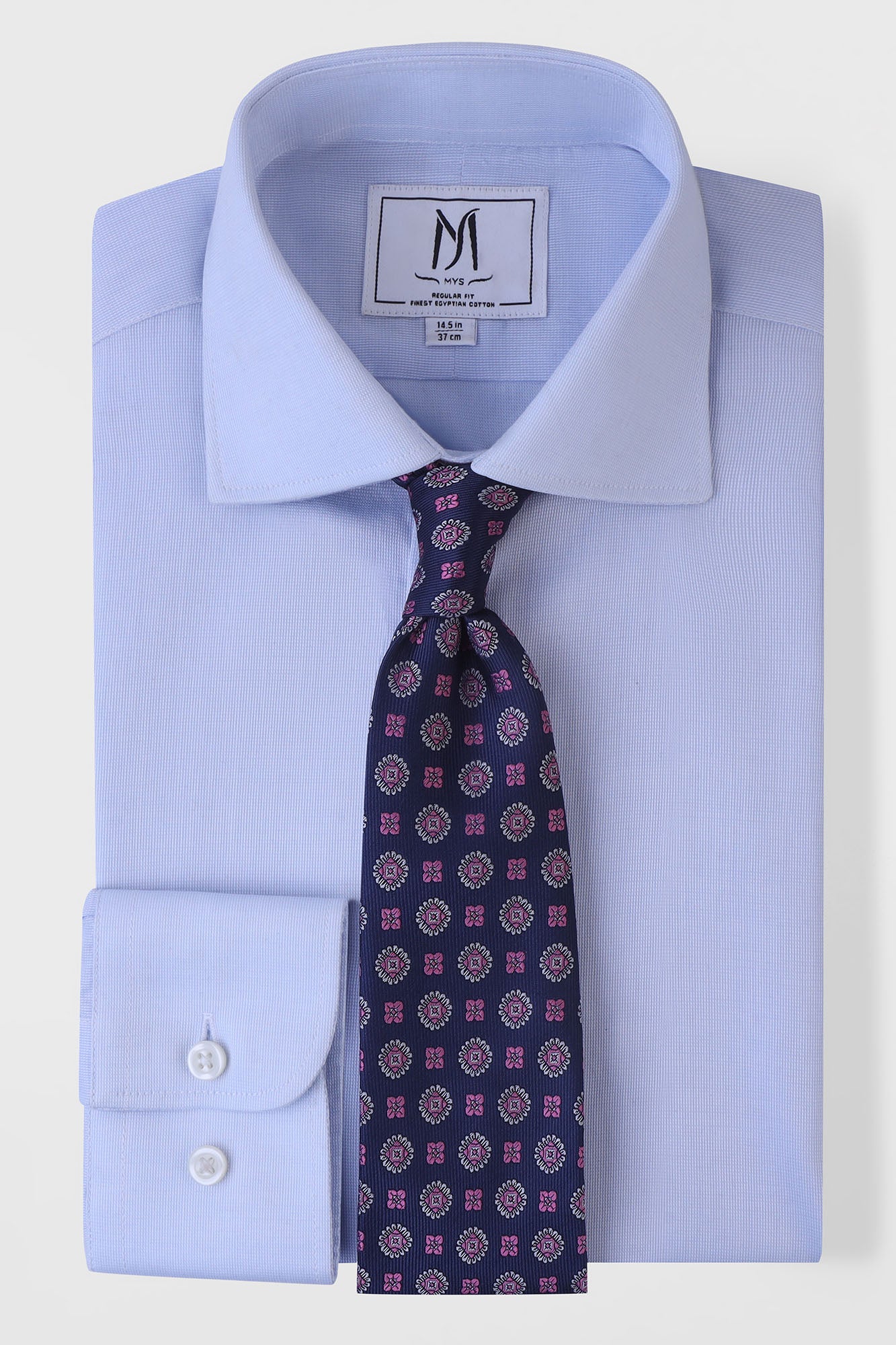 Light Blue Filafil Shirt - Regular Fit