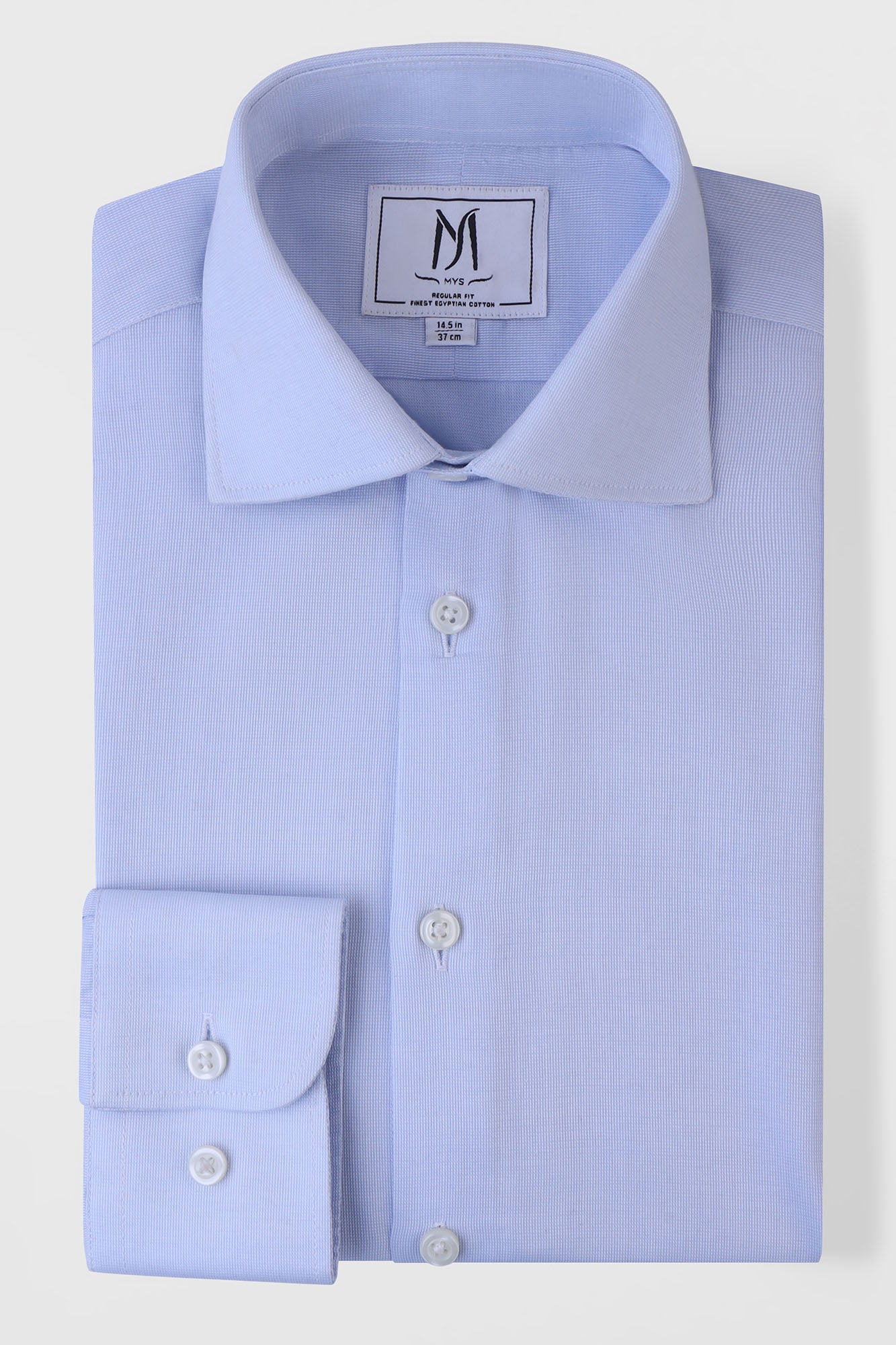 Light Blue Filafil Shirt - Regular Fit