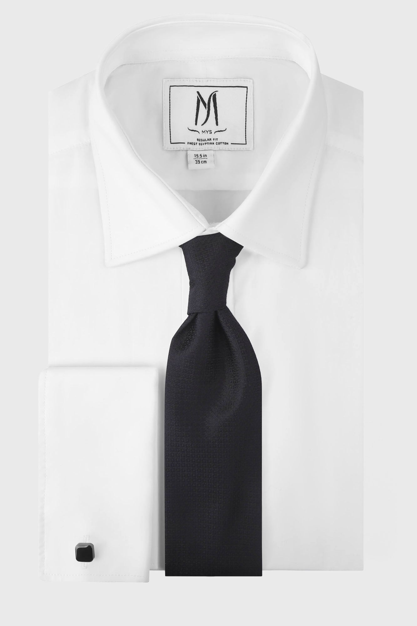 Poplin Double Cuff Shirt - Regular Fit
