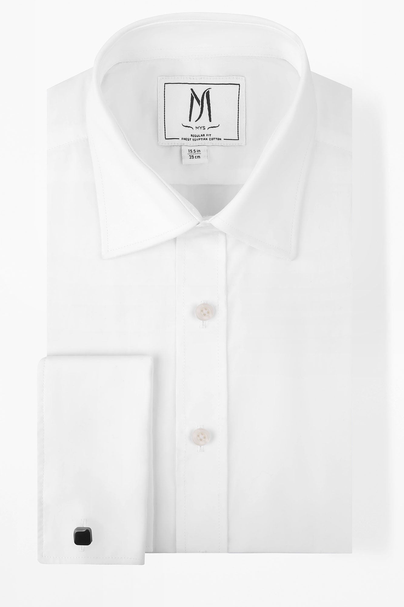 Poplin Double Cuff Shirt - Regular Fit