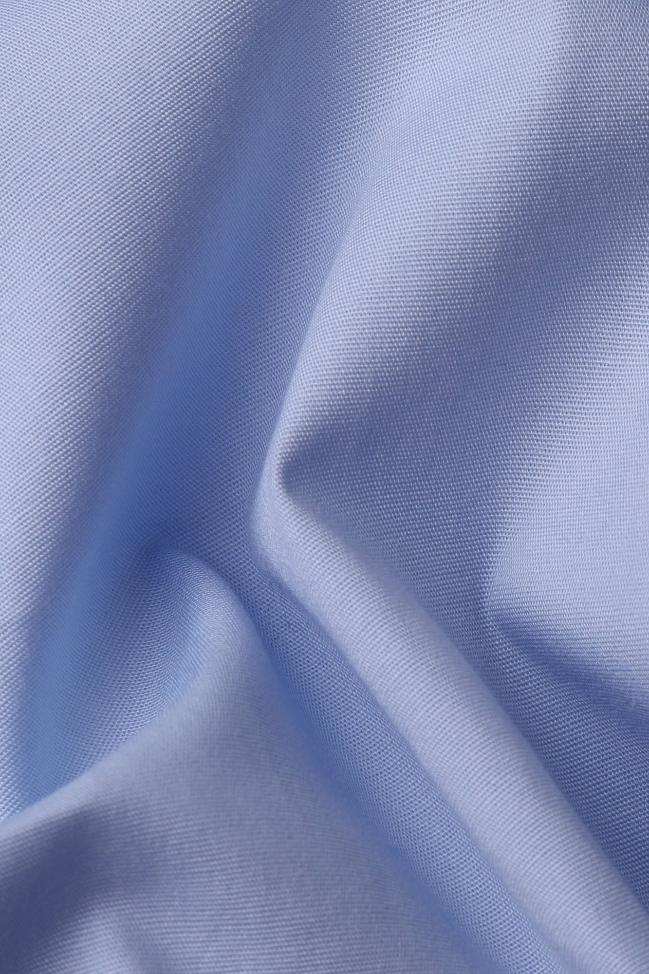 Light Blue Poplin Stretch Shirt - Regular Fit