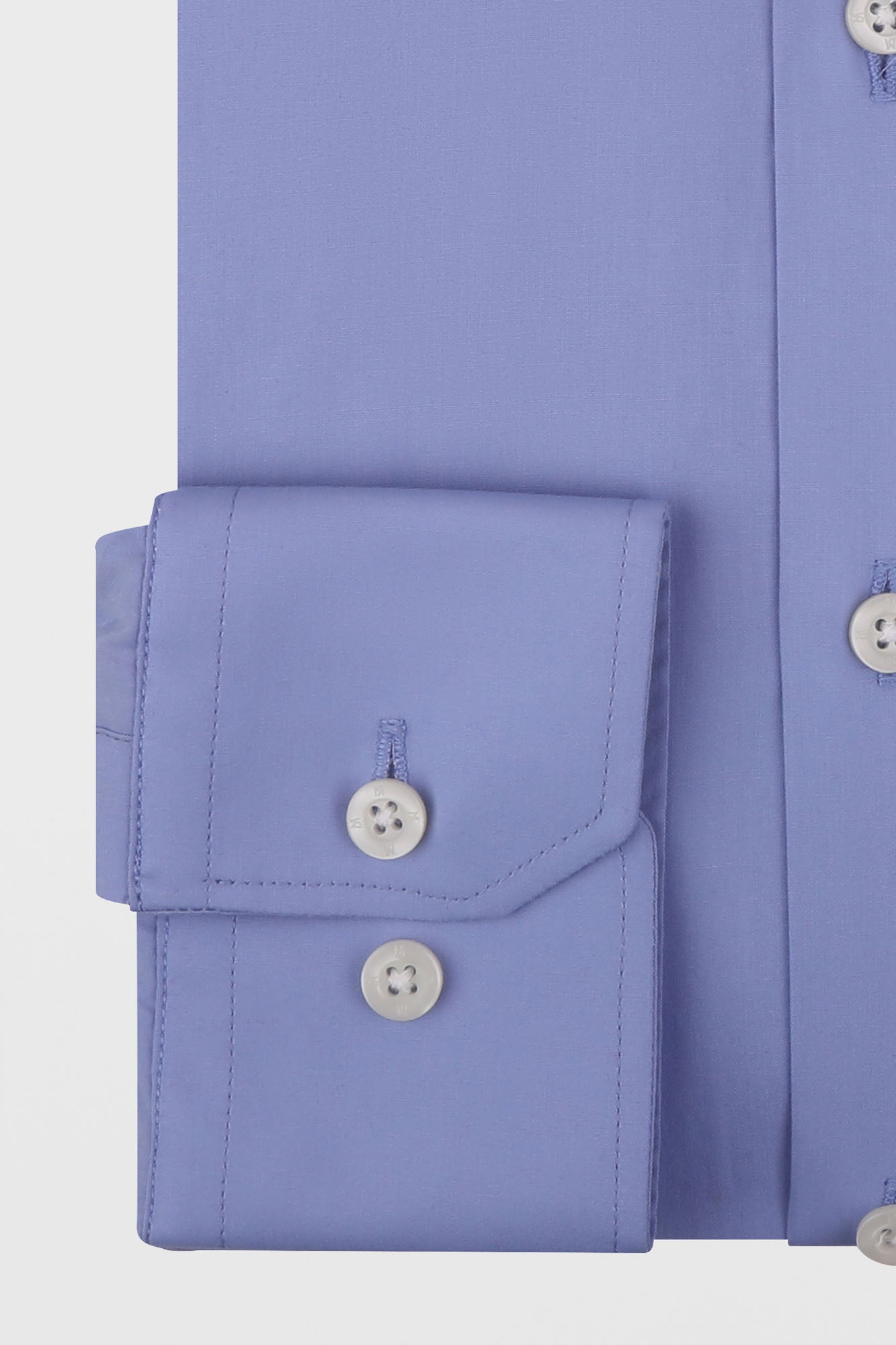 Blue Poplin Shirt - Regular Fit