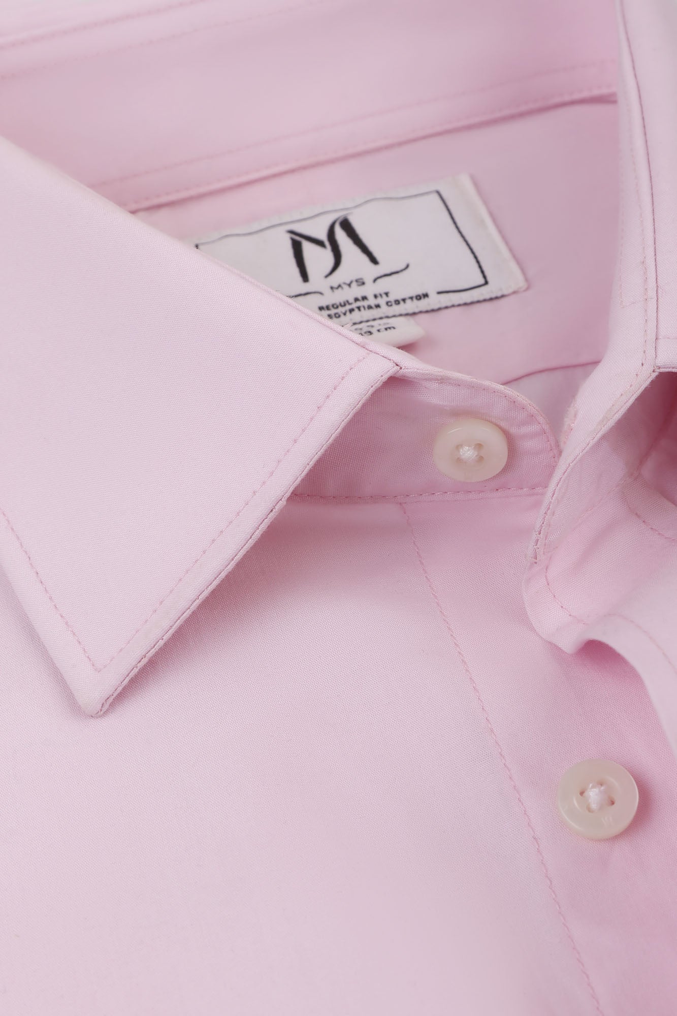 Light Pink Poplin Shirt - Regular Fit