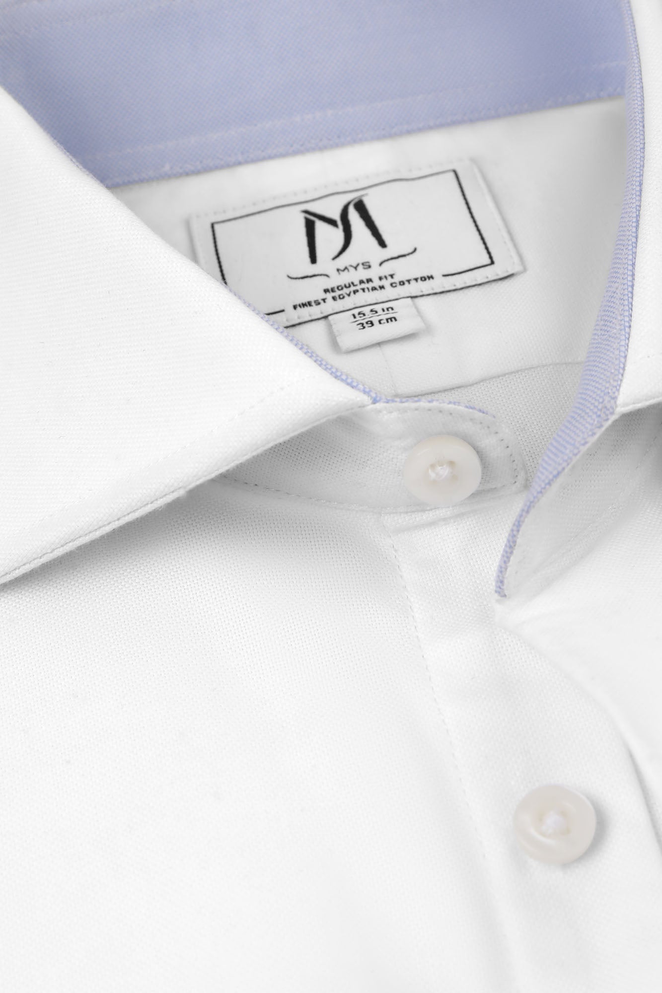White Oxford Cutaway Shirt - Regular Fit