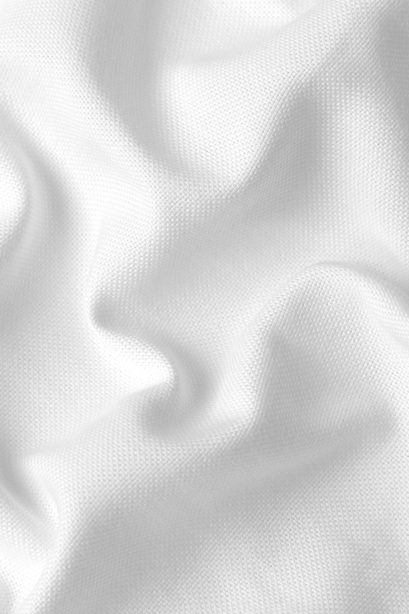 White Oxford Button-Down Shirt