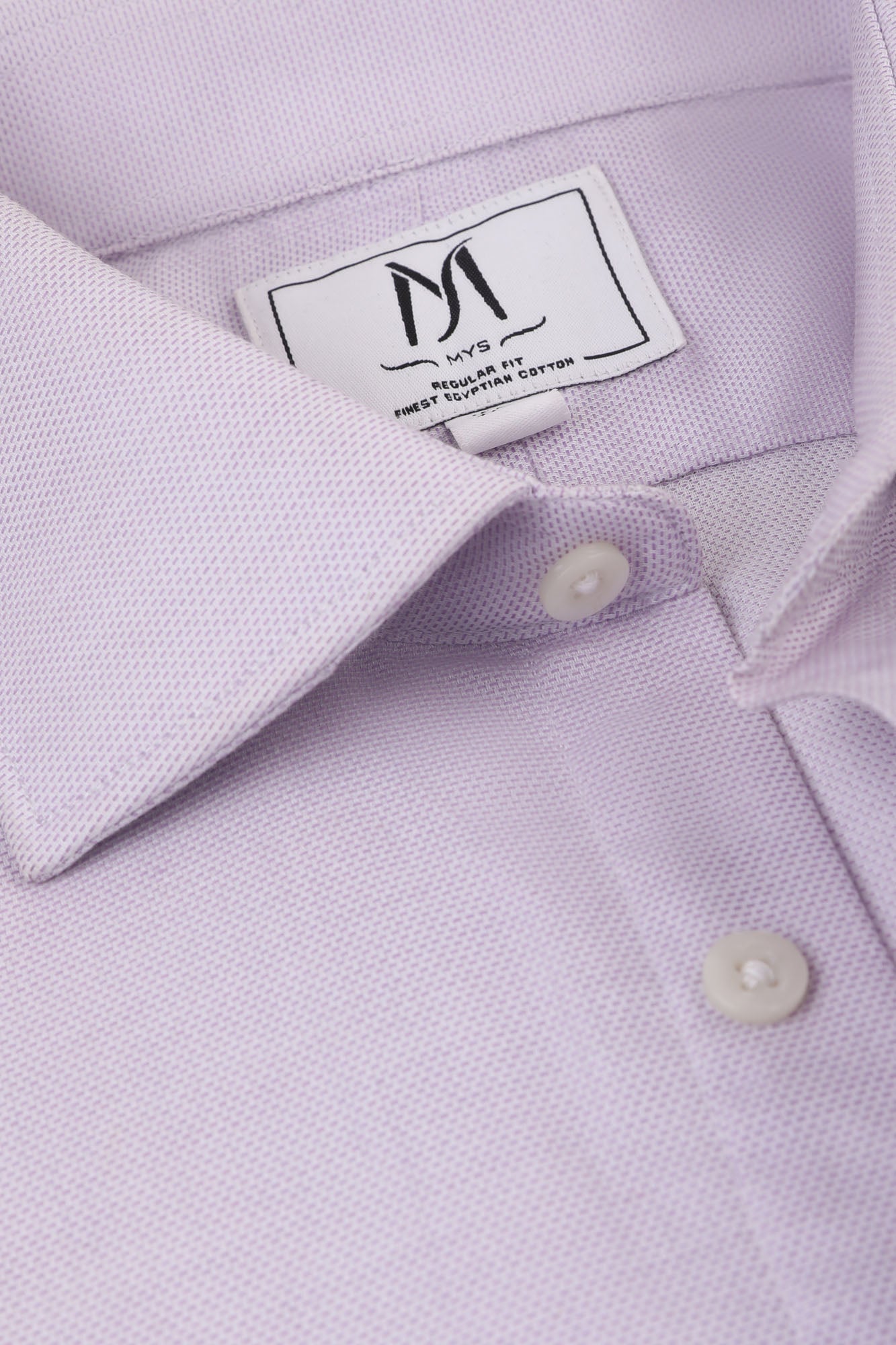 Light Purple Filafil Shirt - Regular Fit