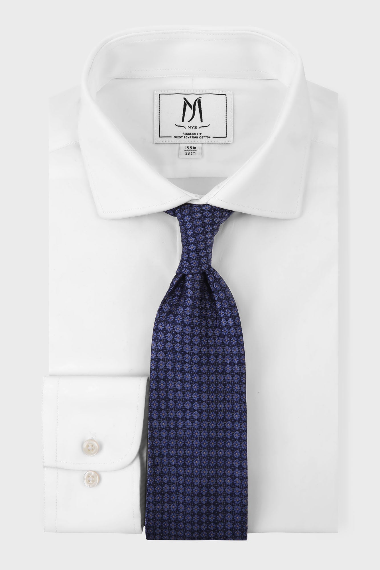 White Poplin Shirt - Regular Fit