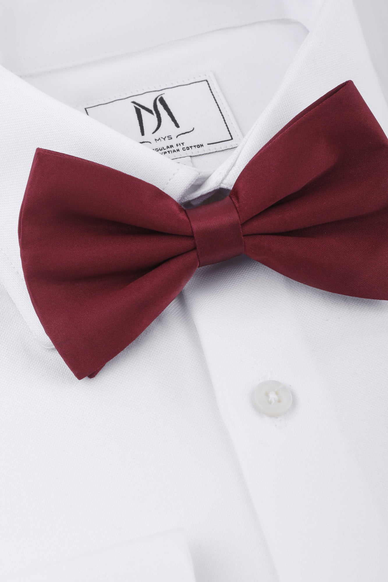 Burgundy Bow Tie