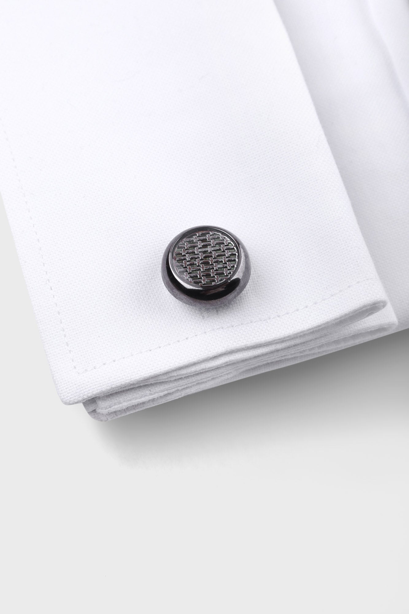 Silver Tone Round