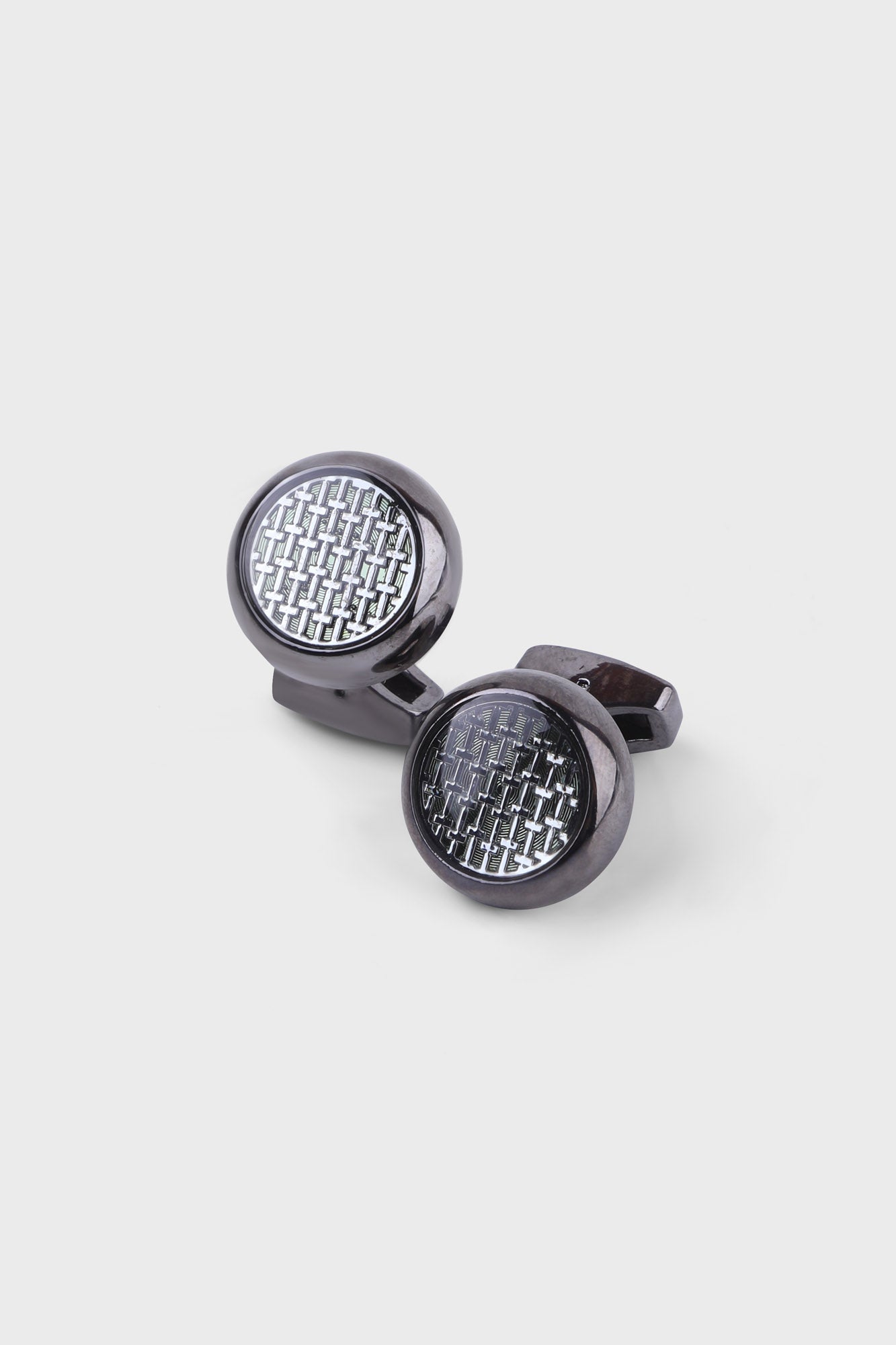 Silver Tone Round