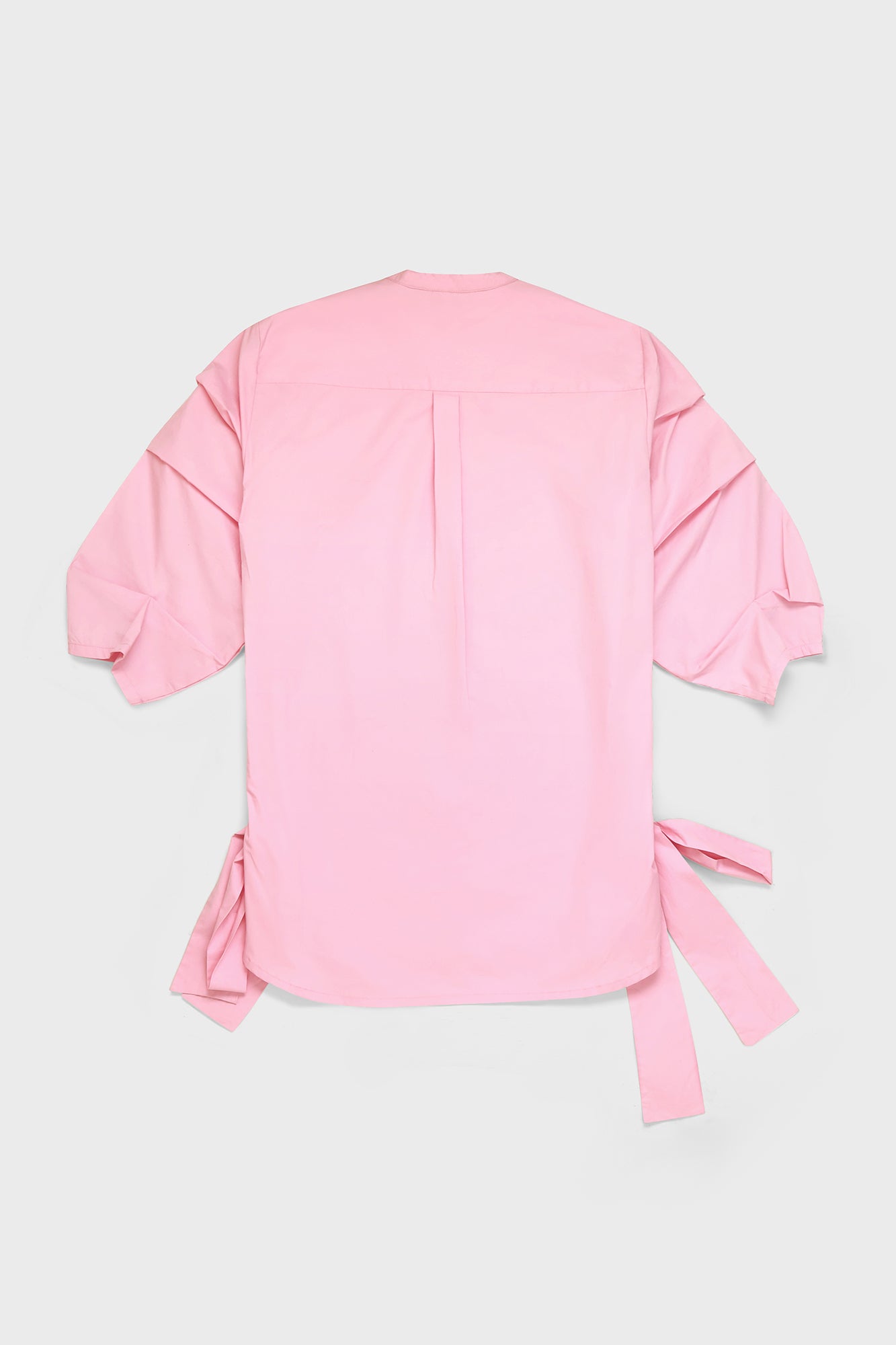 Pink Side Tie Shirt