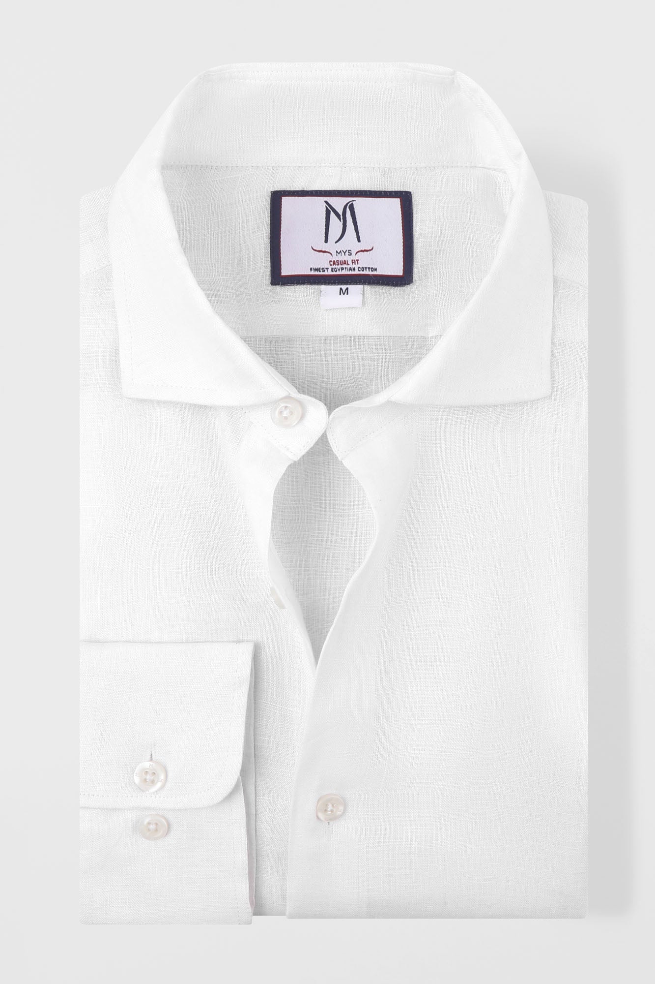 Pure Linen Cutaway Shirt