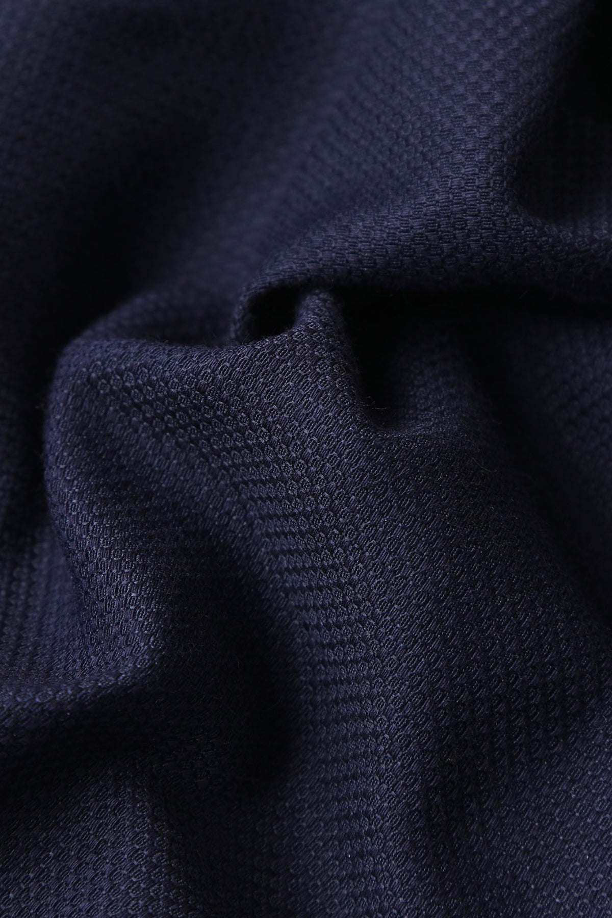 Navy Dobby Shirt - Slim Fit