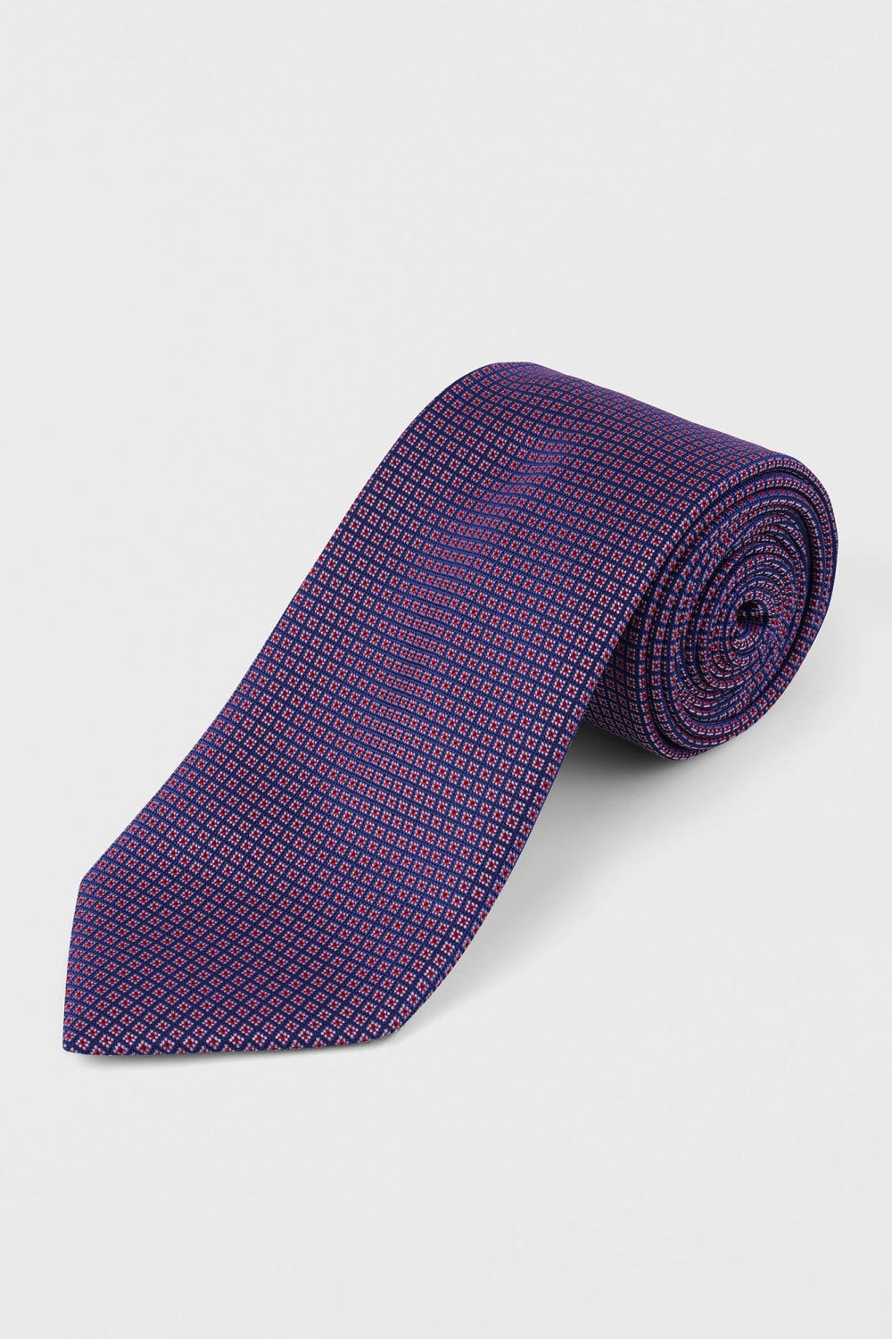 Pink Textured Tie Set
