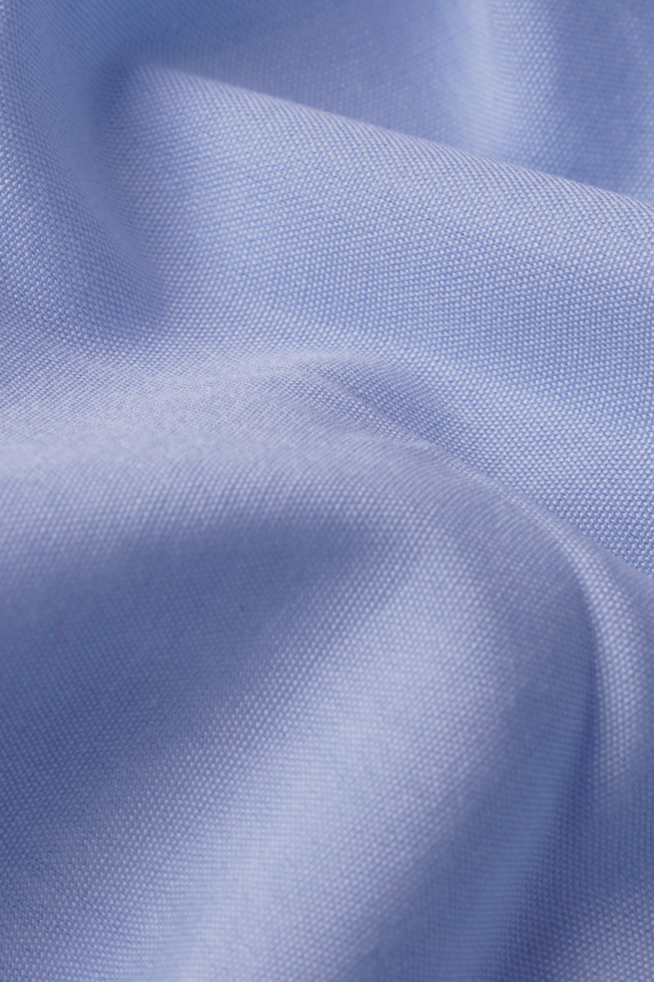 Light Blue Poplin Double Cuff Shirt - Regular Fit