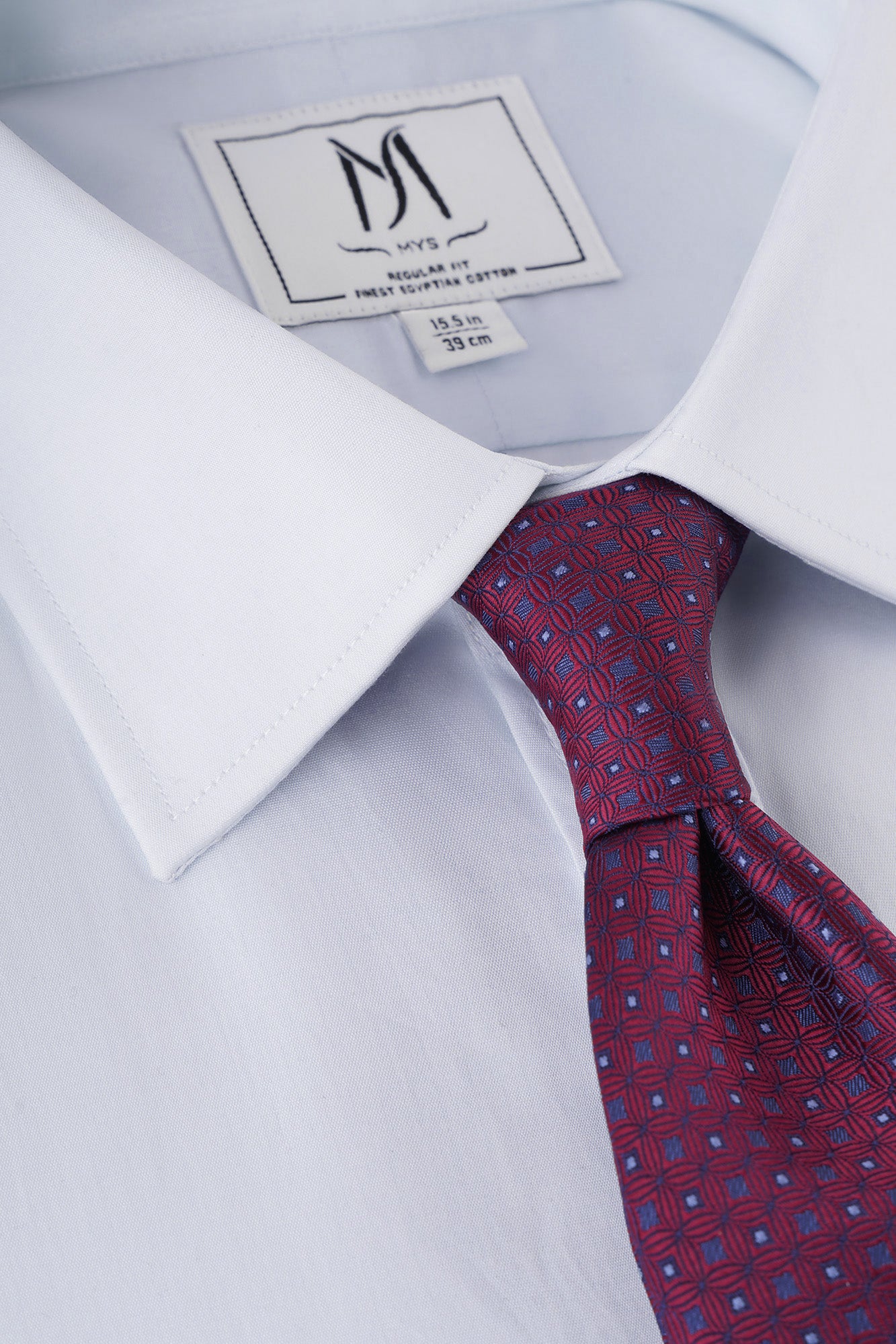 Light Blue Twill Shirt - Regular Fit