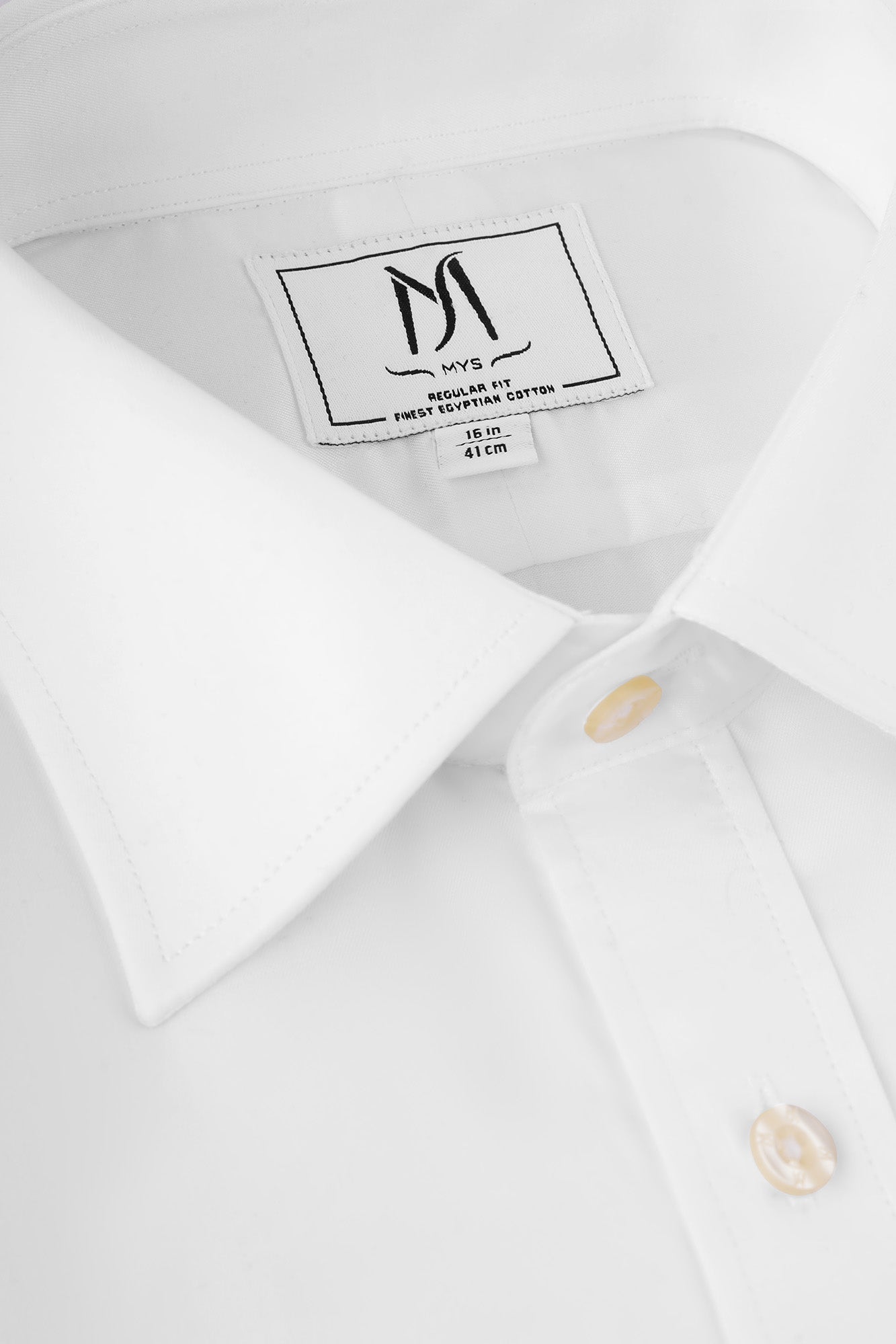 White Twill Shirt - Regular Fit