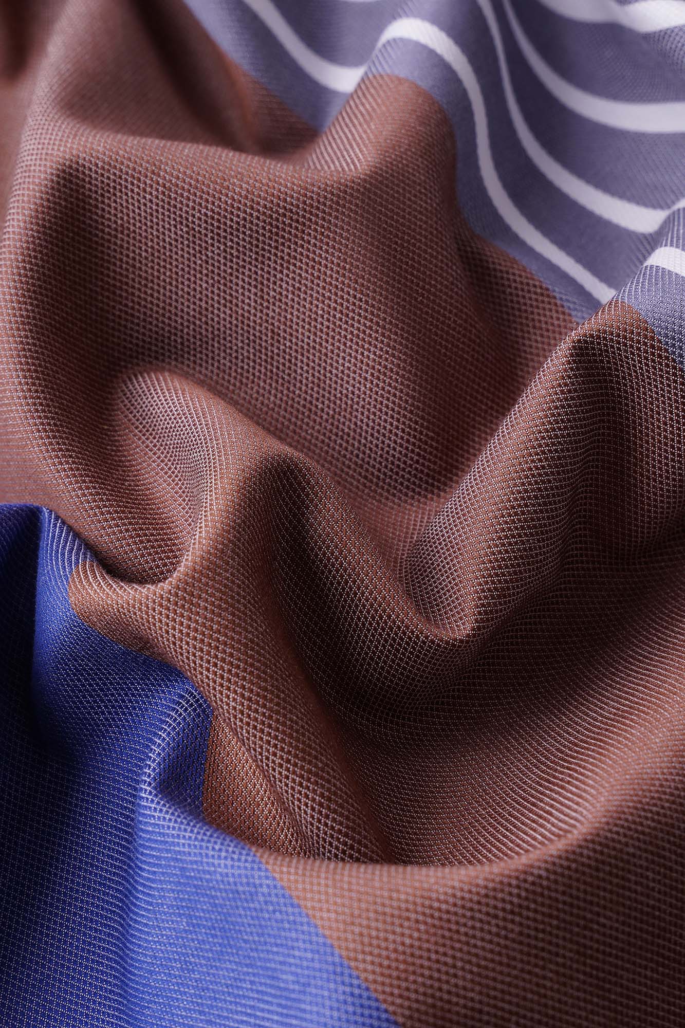 Multi-Color Striped Dobby Shirt