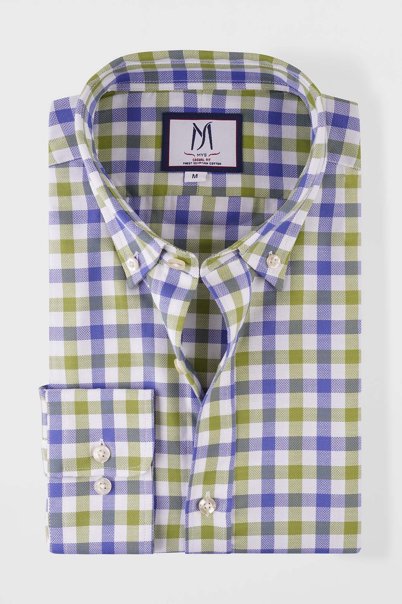 Checkered Oxford Shirt