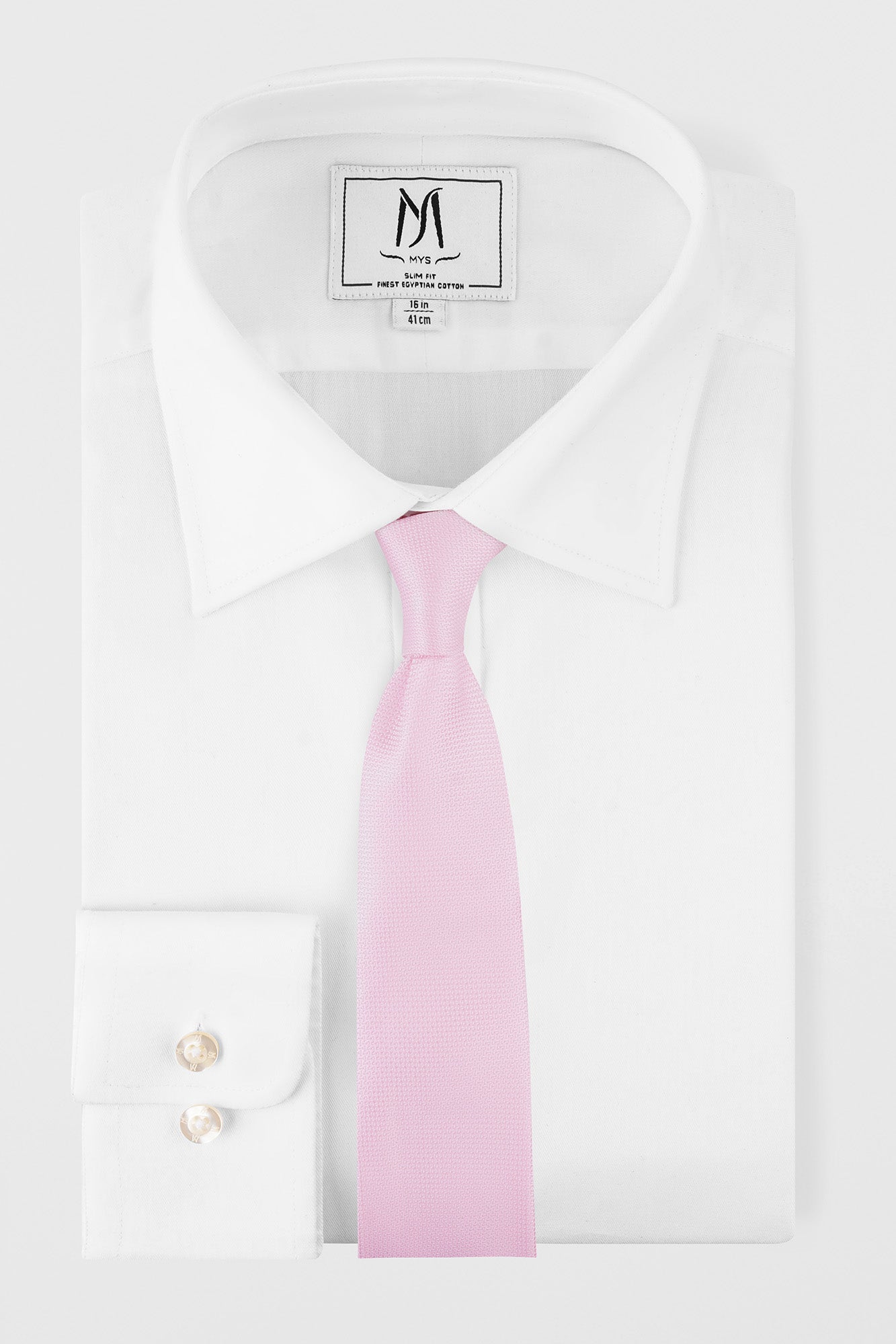 White Twill Shirt - Slim Fit