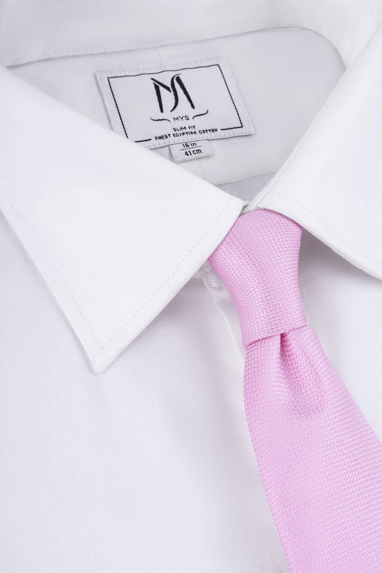 White Twill Shirt - Slim Fit