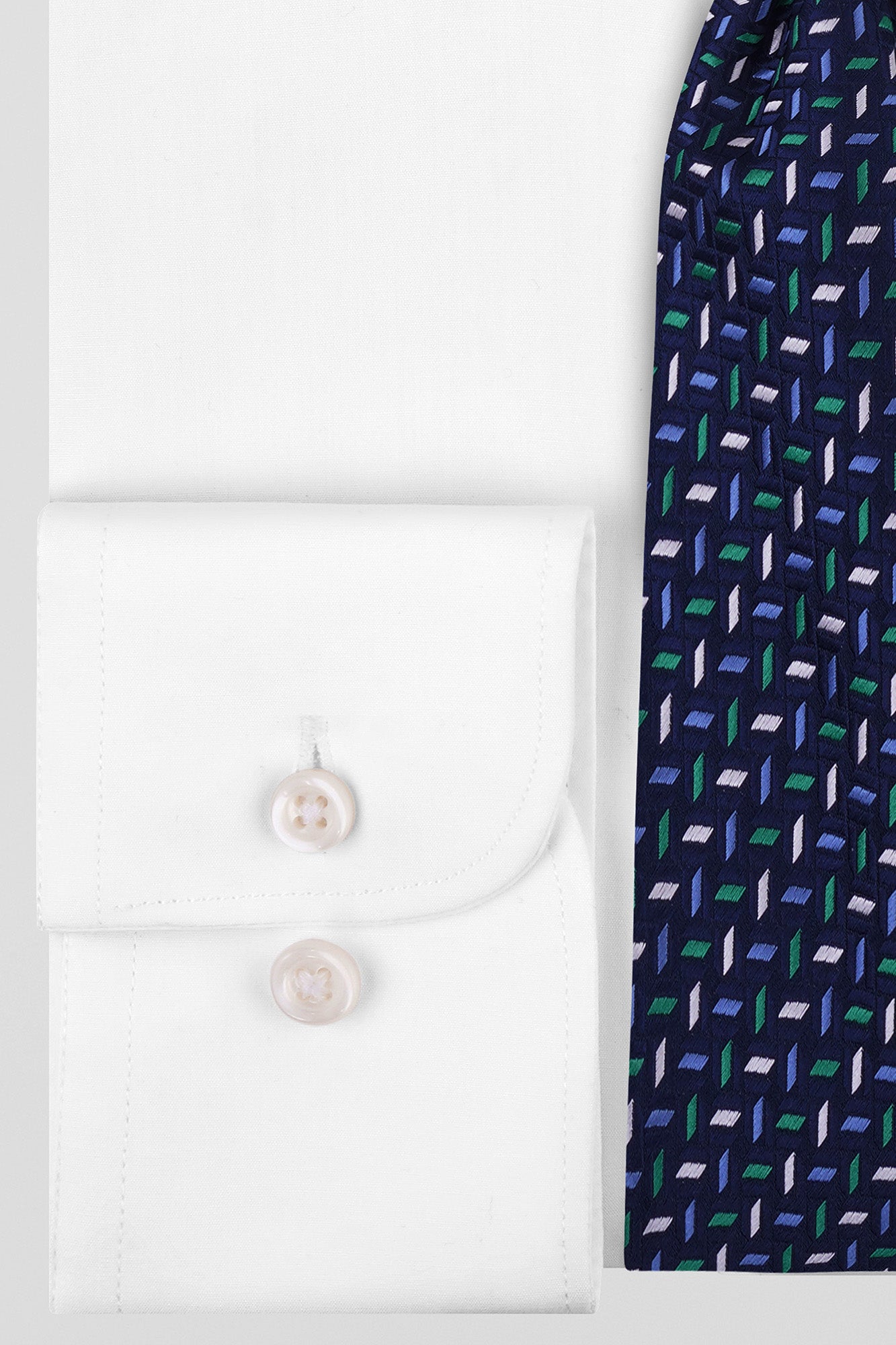 White Poplin Shirt - Regular Fit