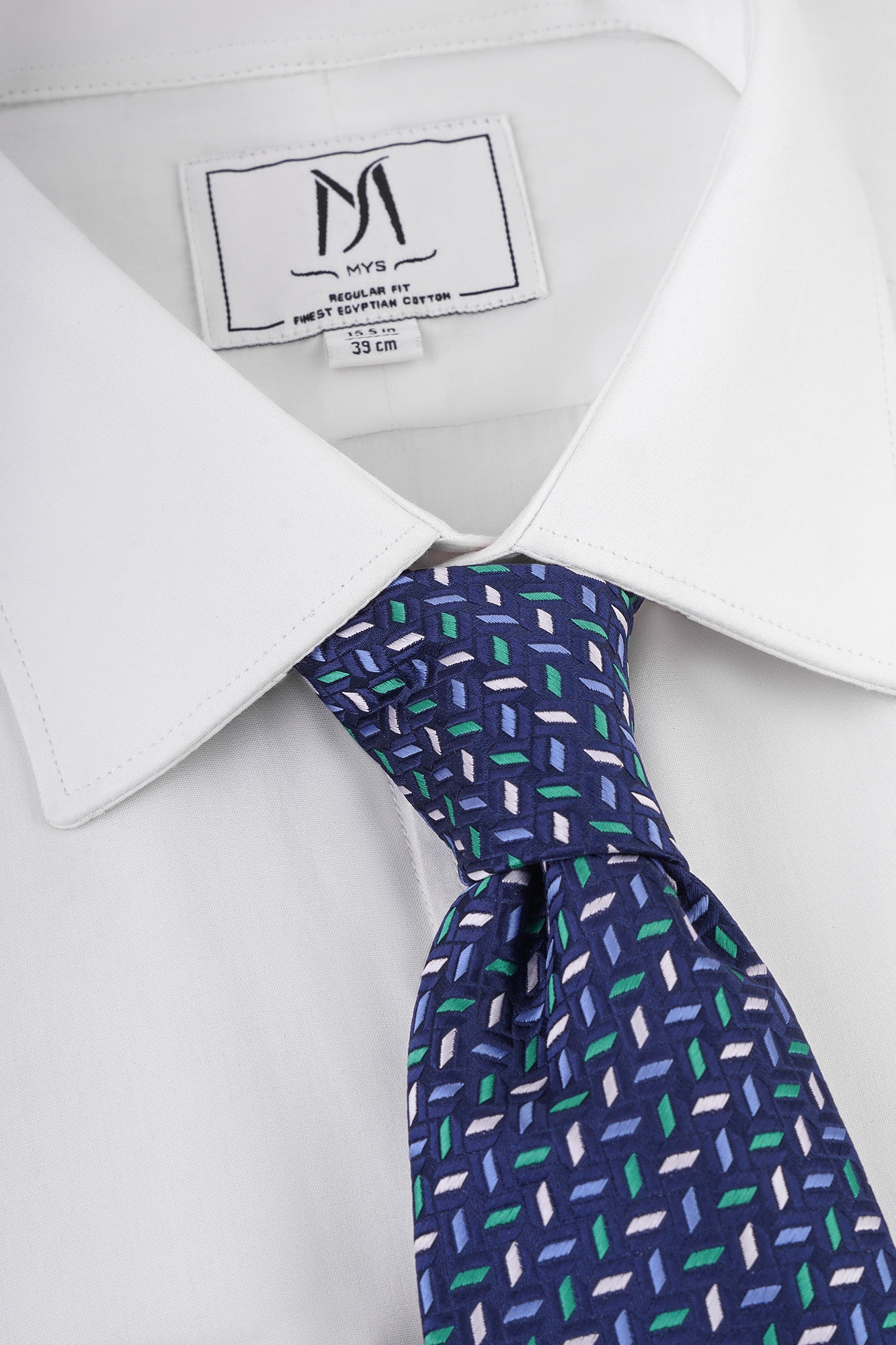 White Poplin Shirt - Regular Fit