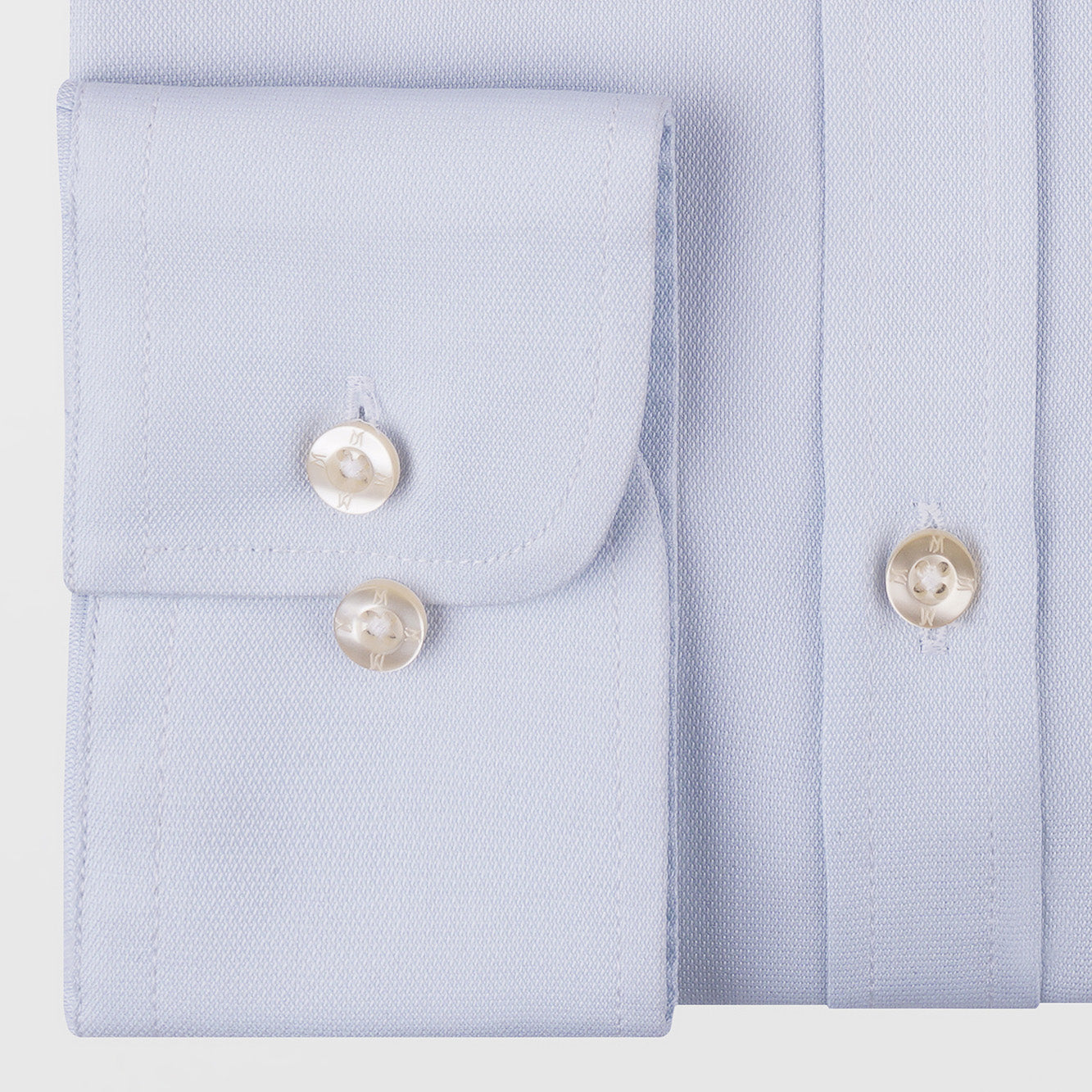 Light Blue Dobby Shirt - Slim Fit
