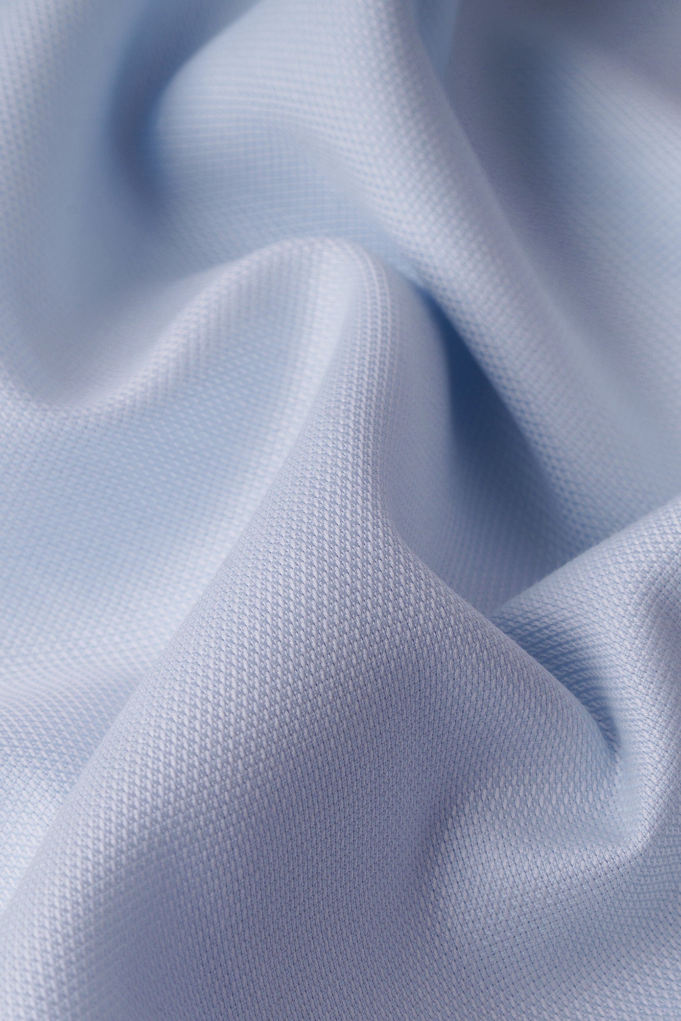 Light Blue Dobby Shirt - Slim Fit