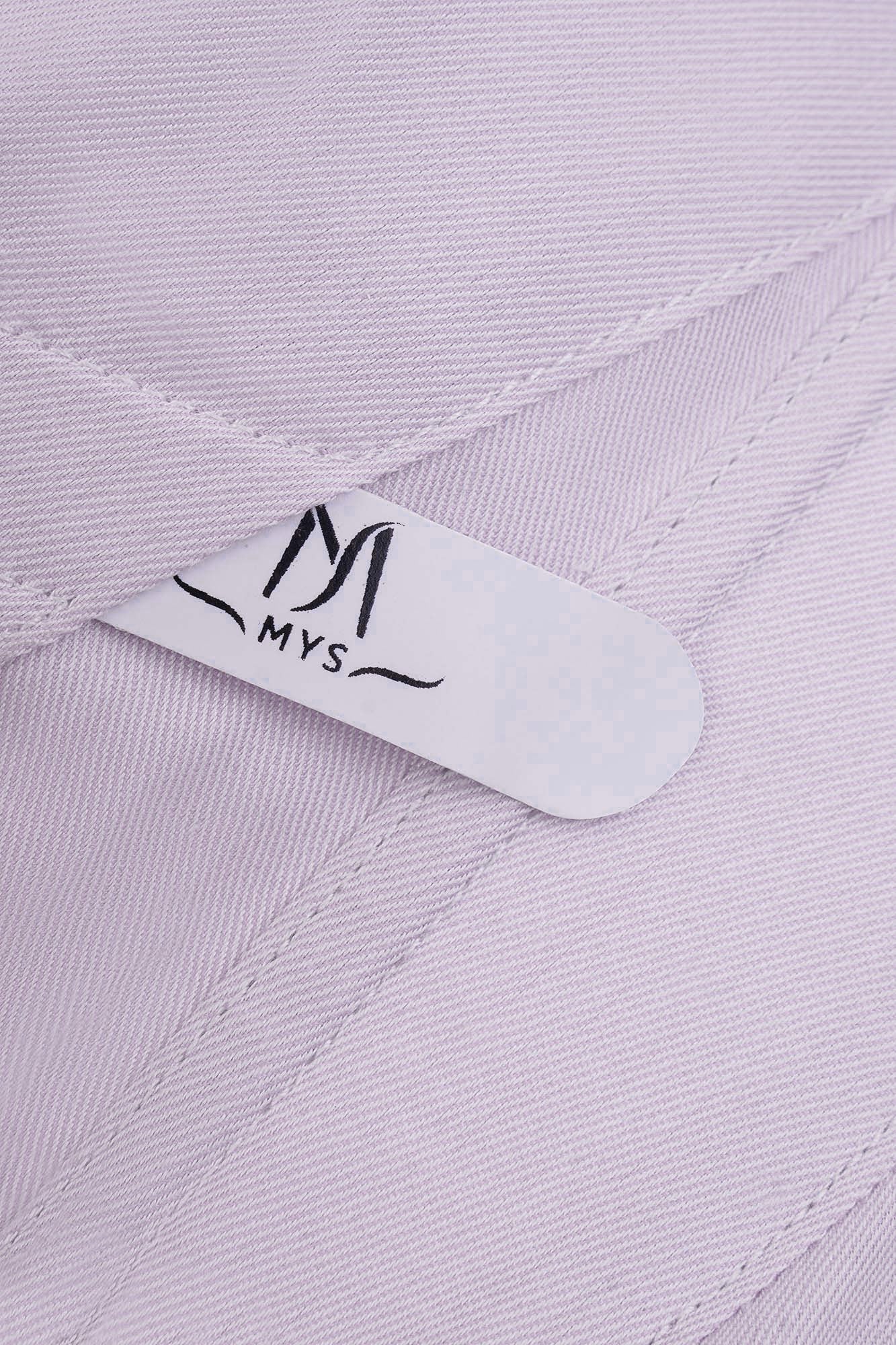 Light Purple Twill Shirt - Slim Fit