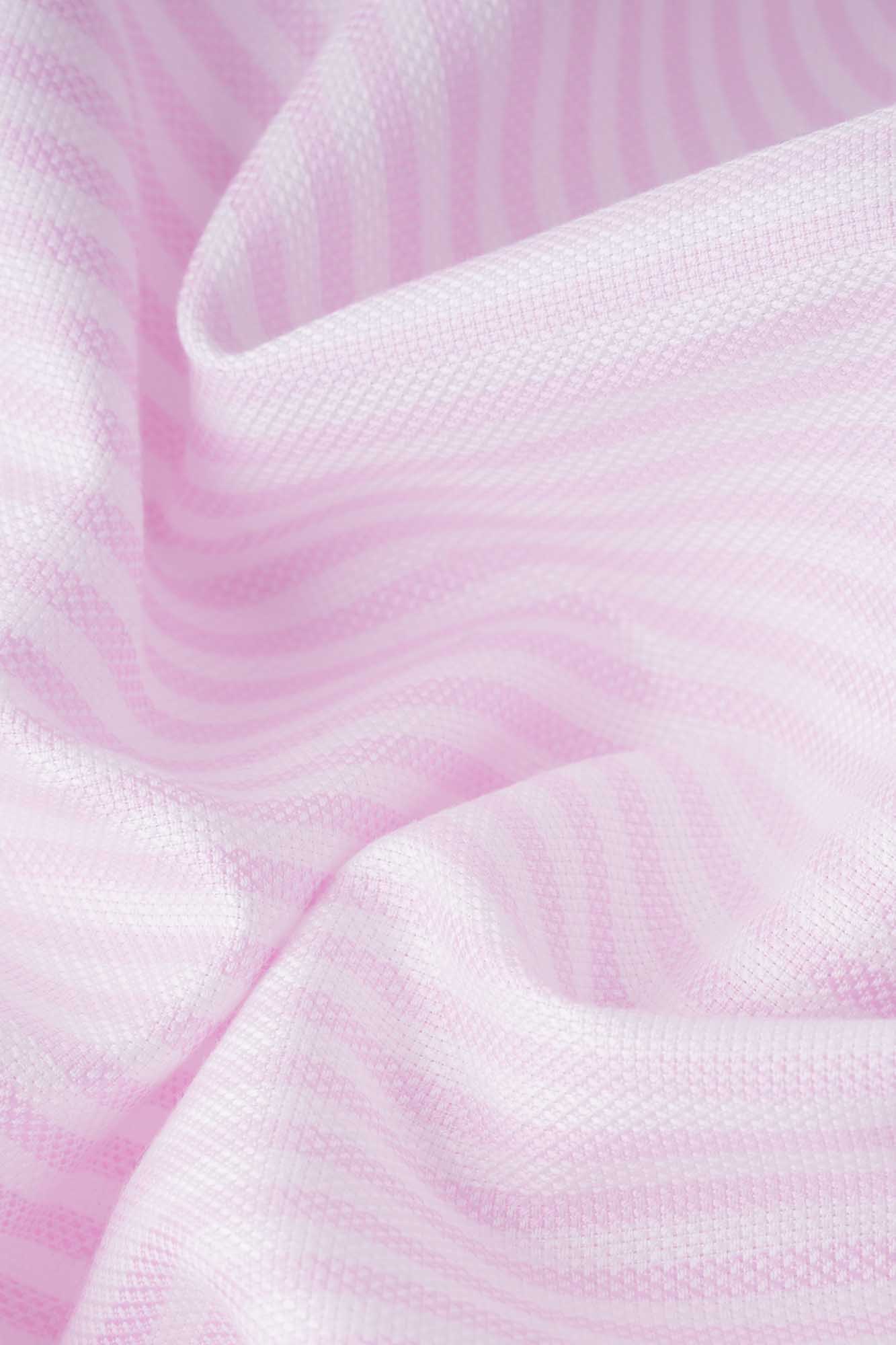 Striped Royal Oxford Shirt Light Pink