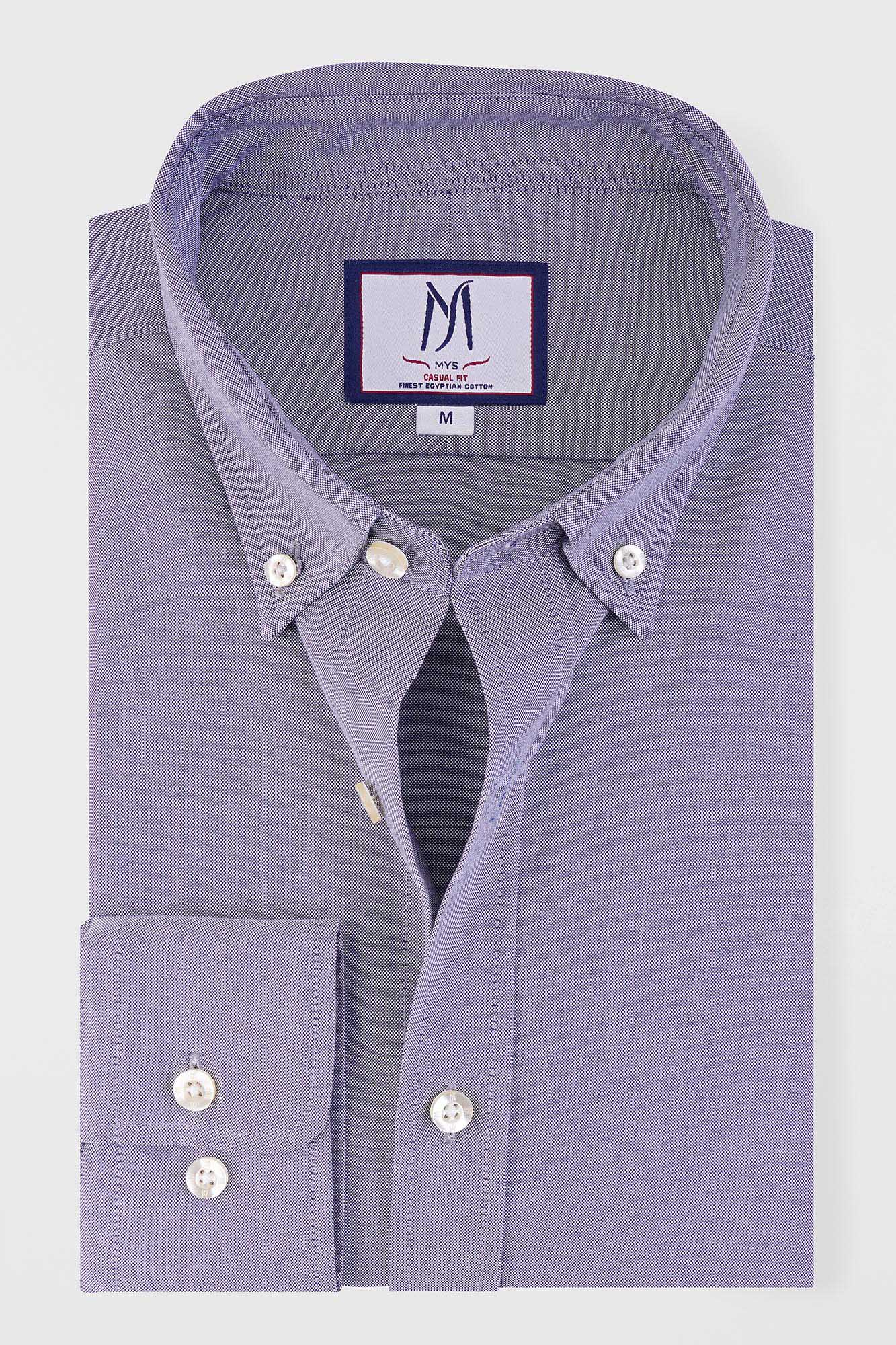 Button-Down Oxford Shirt Gray