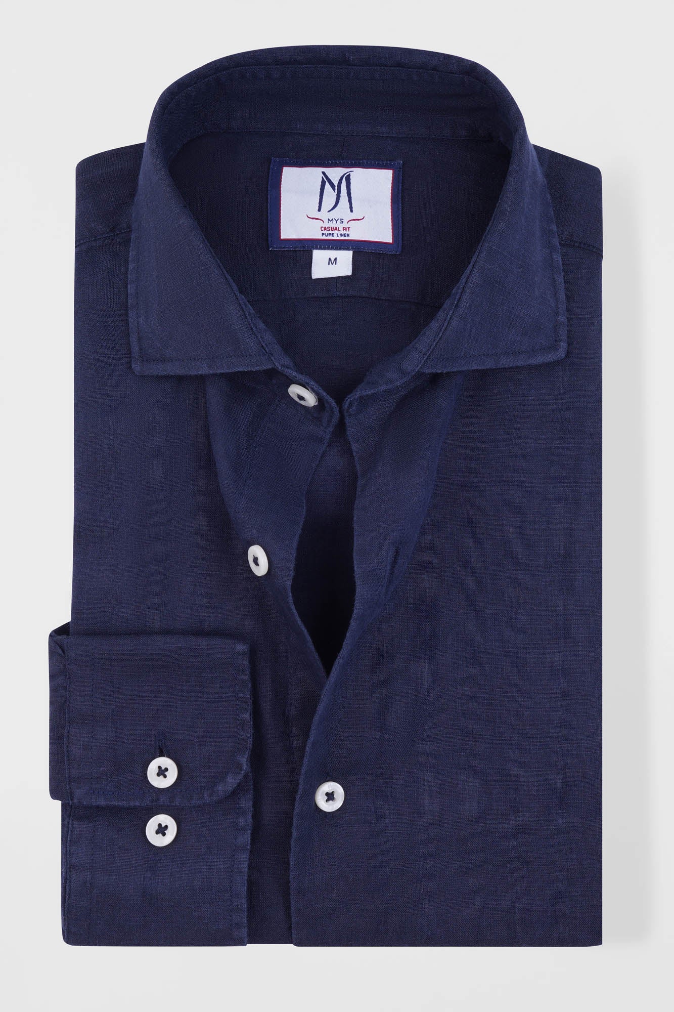 Pure Linen Cutaway Shirt