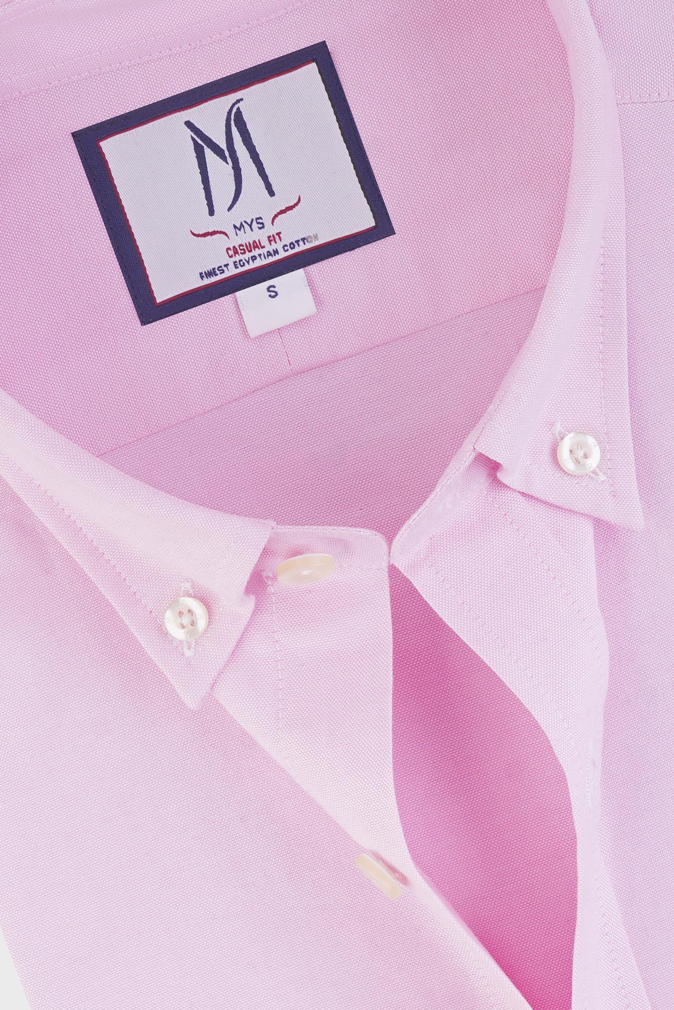 Button-Down Oxford Shirt Pink
