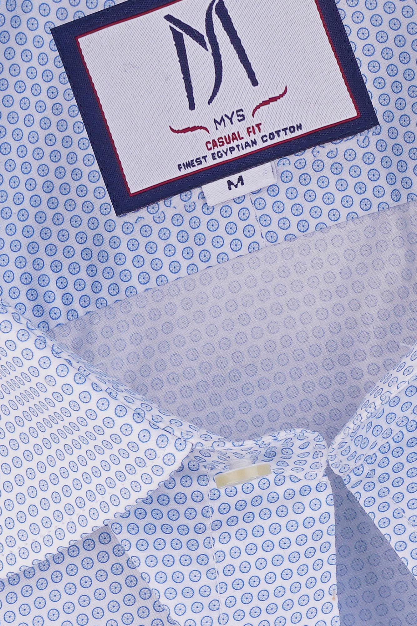 Printed Poplin Stretch Shirt