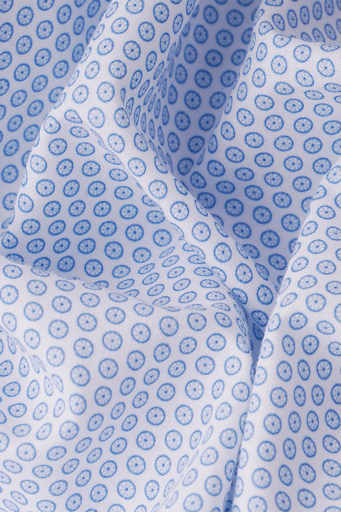 Printed Poplin Stretch Shirt