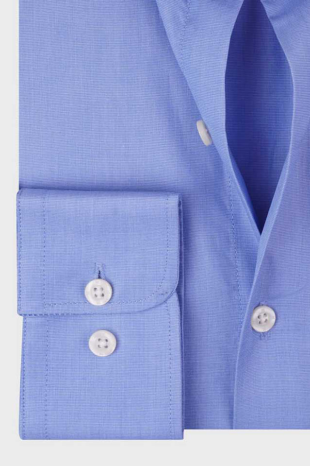 Silky Poplin Shirt - Slim Fit